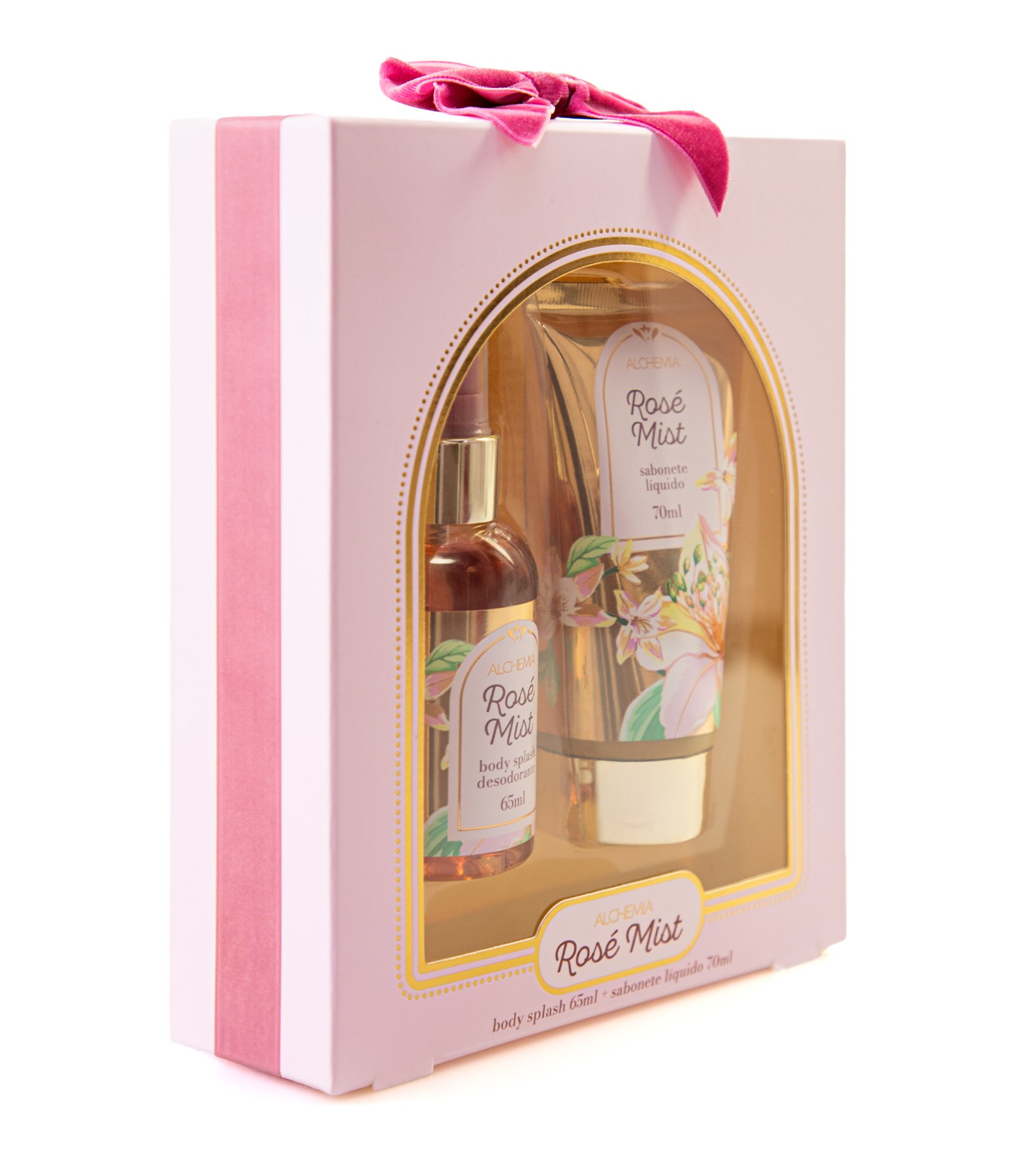 Kit Corporal Laco Natal 25 com Body Splash + Sabonete Liquido Alchemia KIT 2