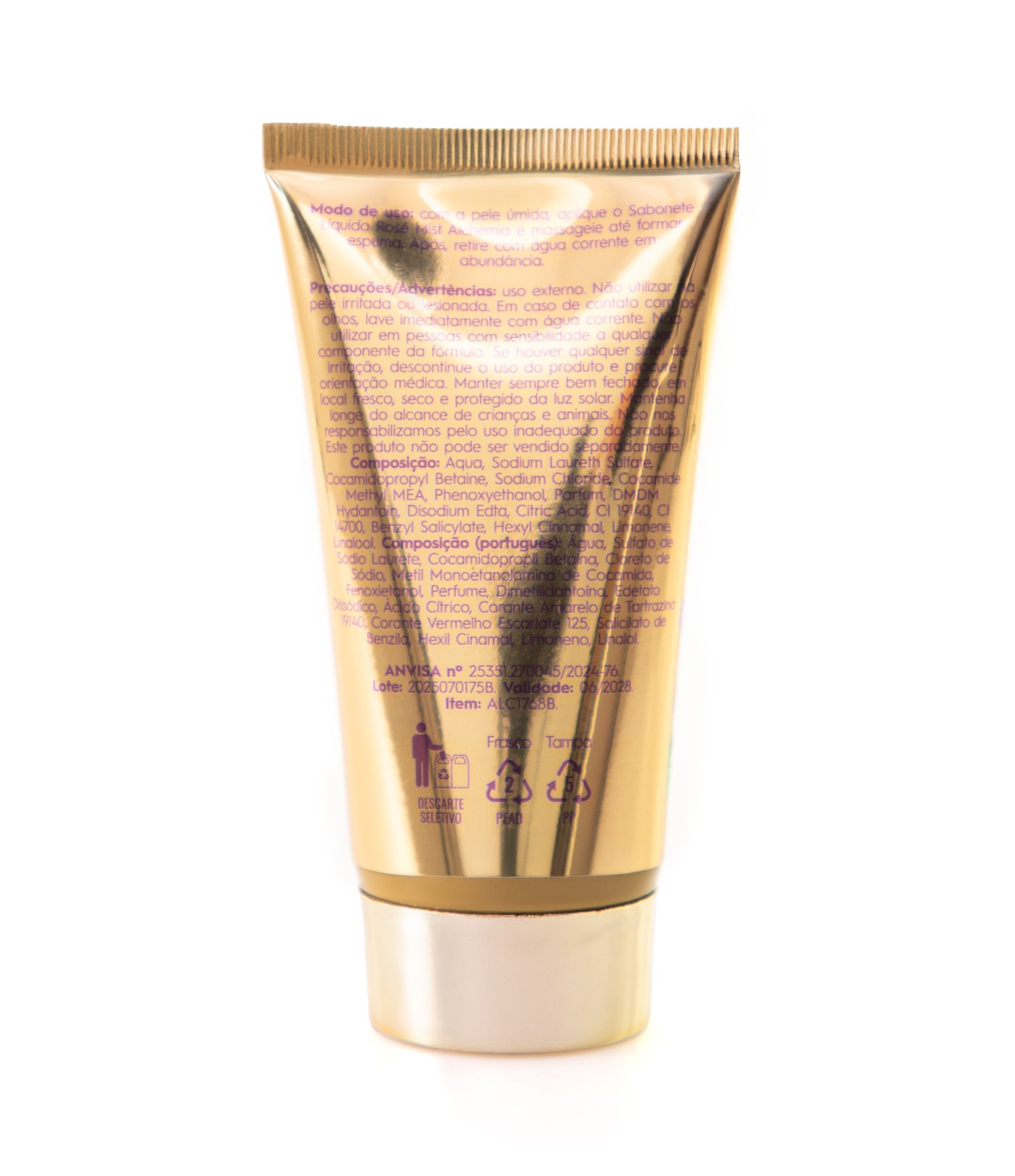 Kit Corporal Laco Natal 25 com Body Splash + Sabonete Liquido Alchemia KIT 9