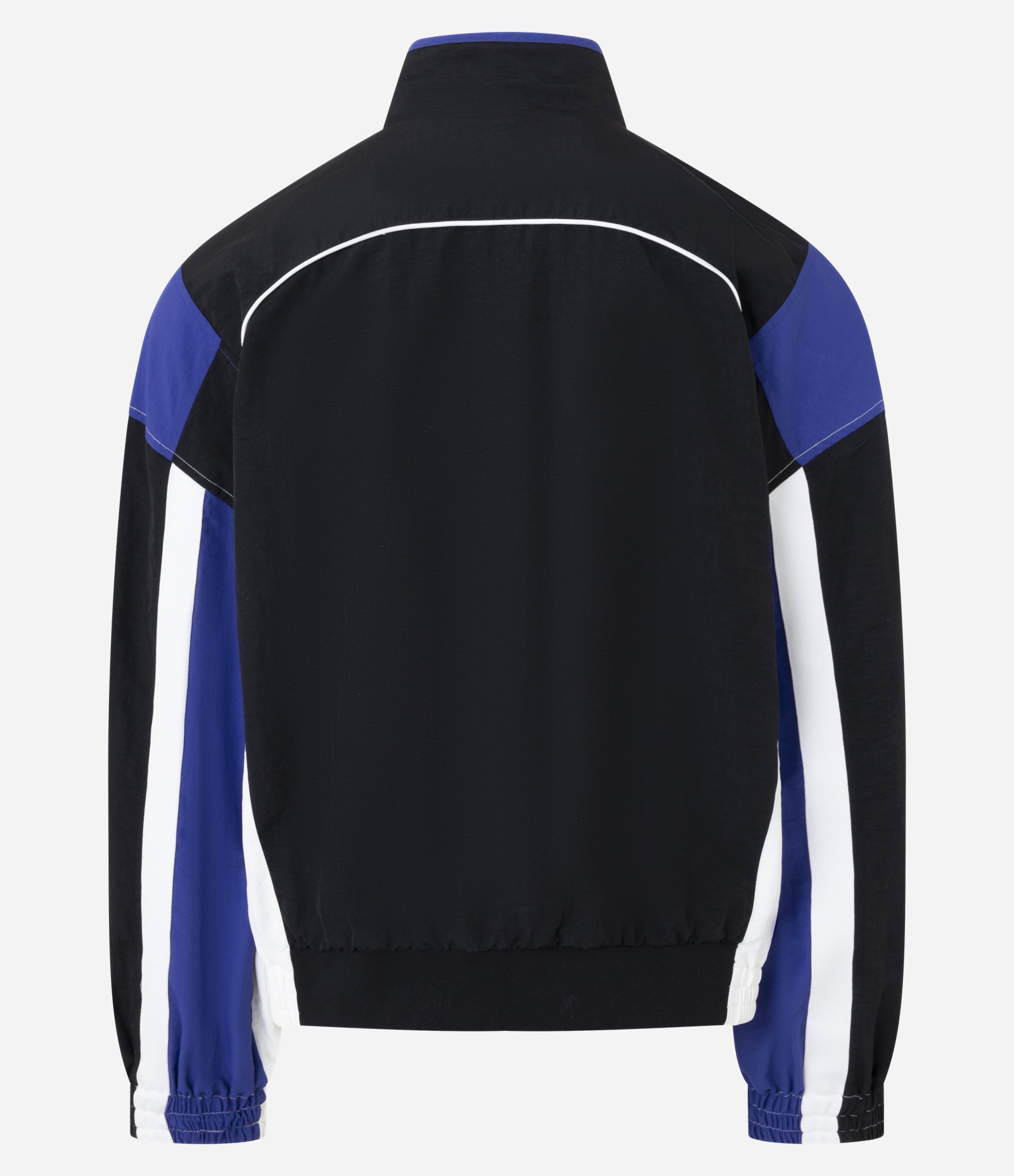 Jaqueta Esportiva em Poliamida com Bloco de Cores Preto 8