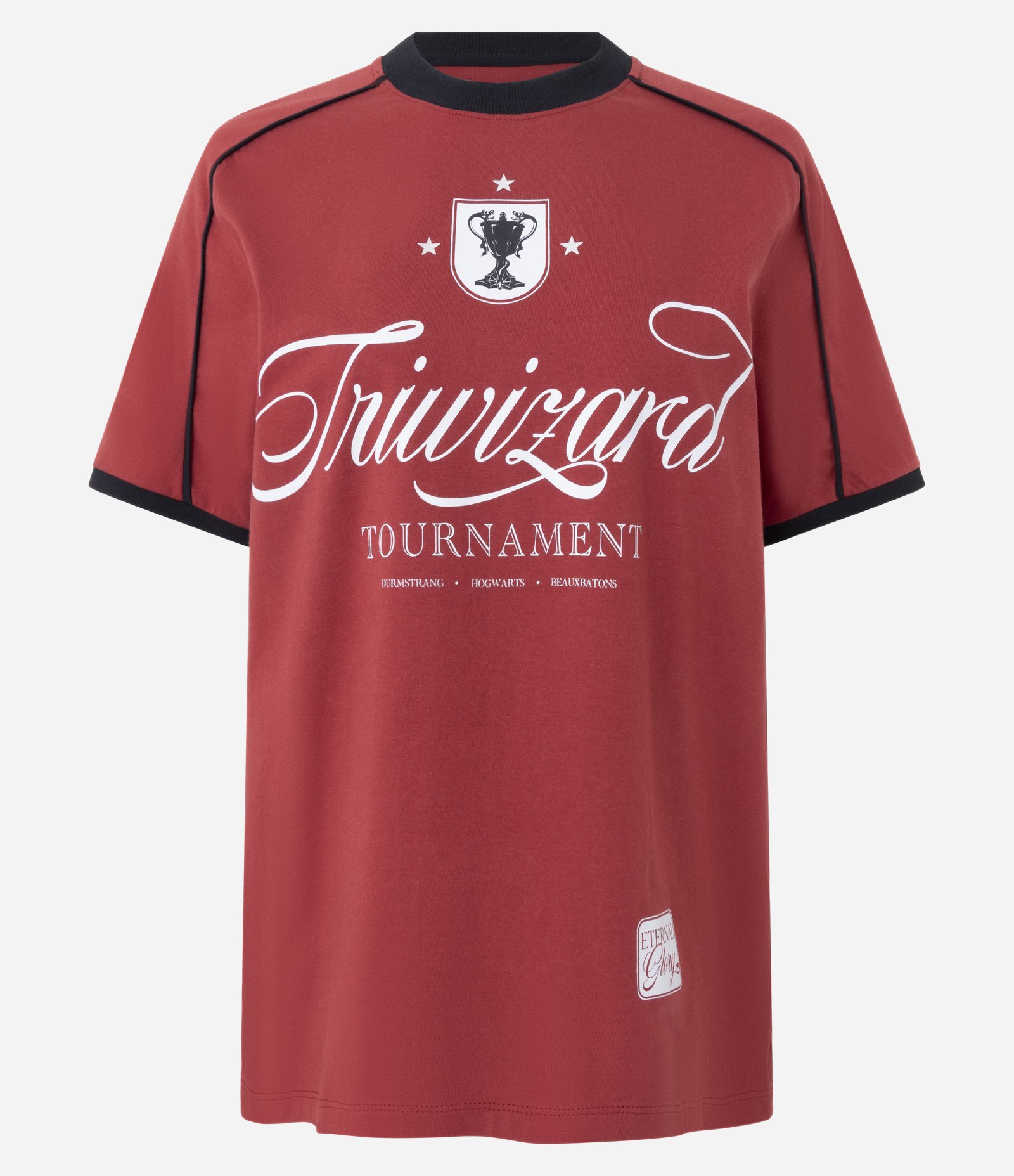 Camiseta em Algodão com Estampa do Harry Potter Vermelho 5