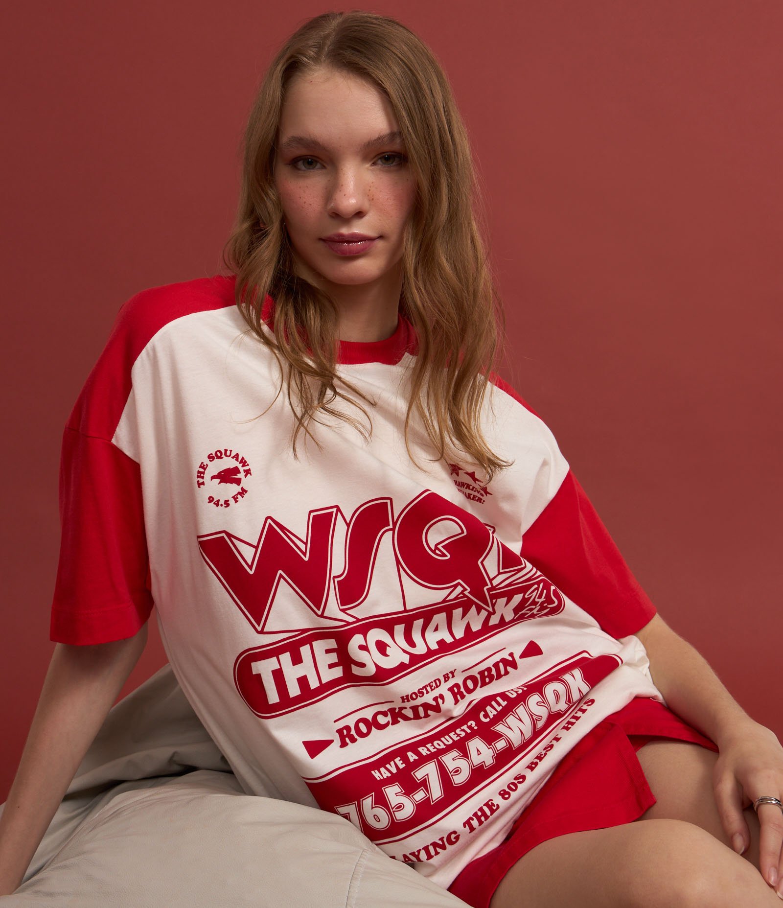 Camiseta T-shirt em Algodão com Estampa Stranger Things Branco 5