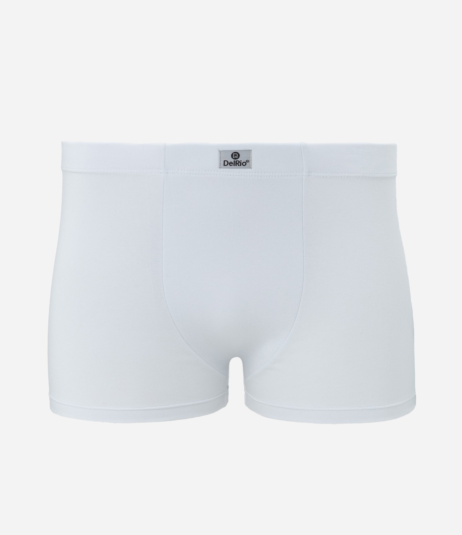 Cueca Boxer em Algodão Básica DelRio Branco 1