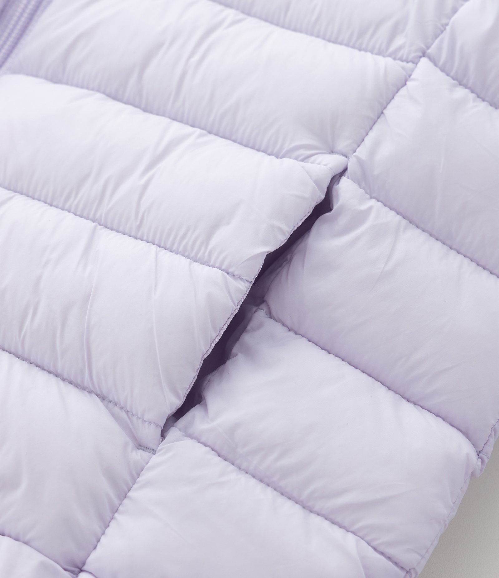 Jaqueta Infantil Puffer em Microfibra com Capuz – Tam 5 a 16 Anos Lilás 6