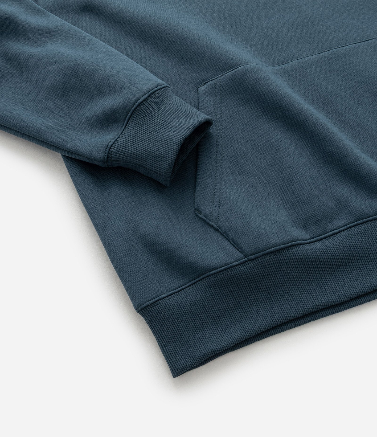Casaco Relaxed em Moletom com Felpa e Estampa Lettering Azul 8