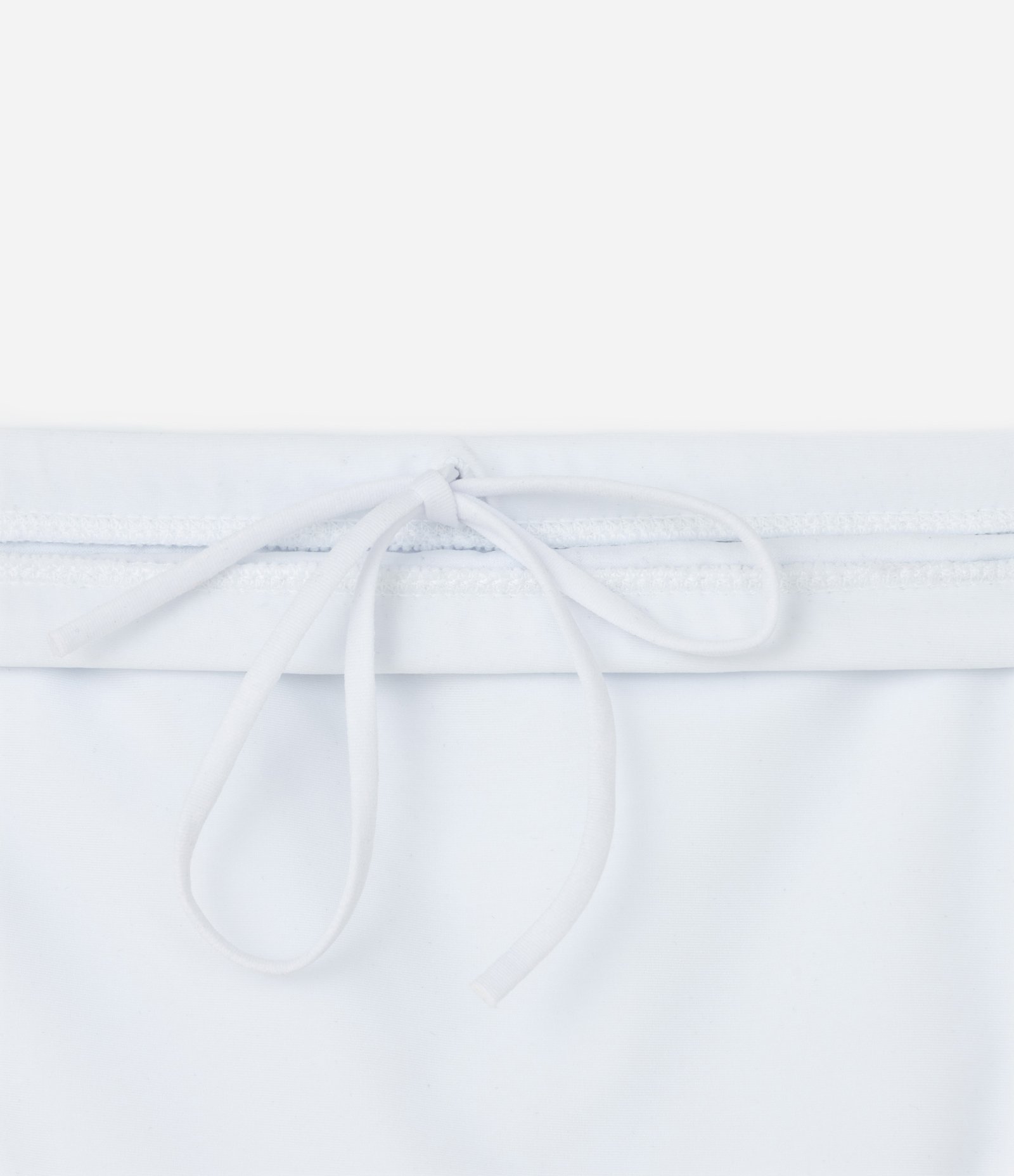 Sunga em Microfibra com Listras Laterais Branco 6