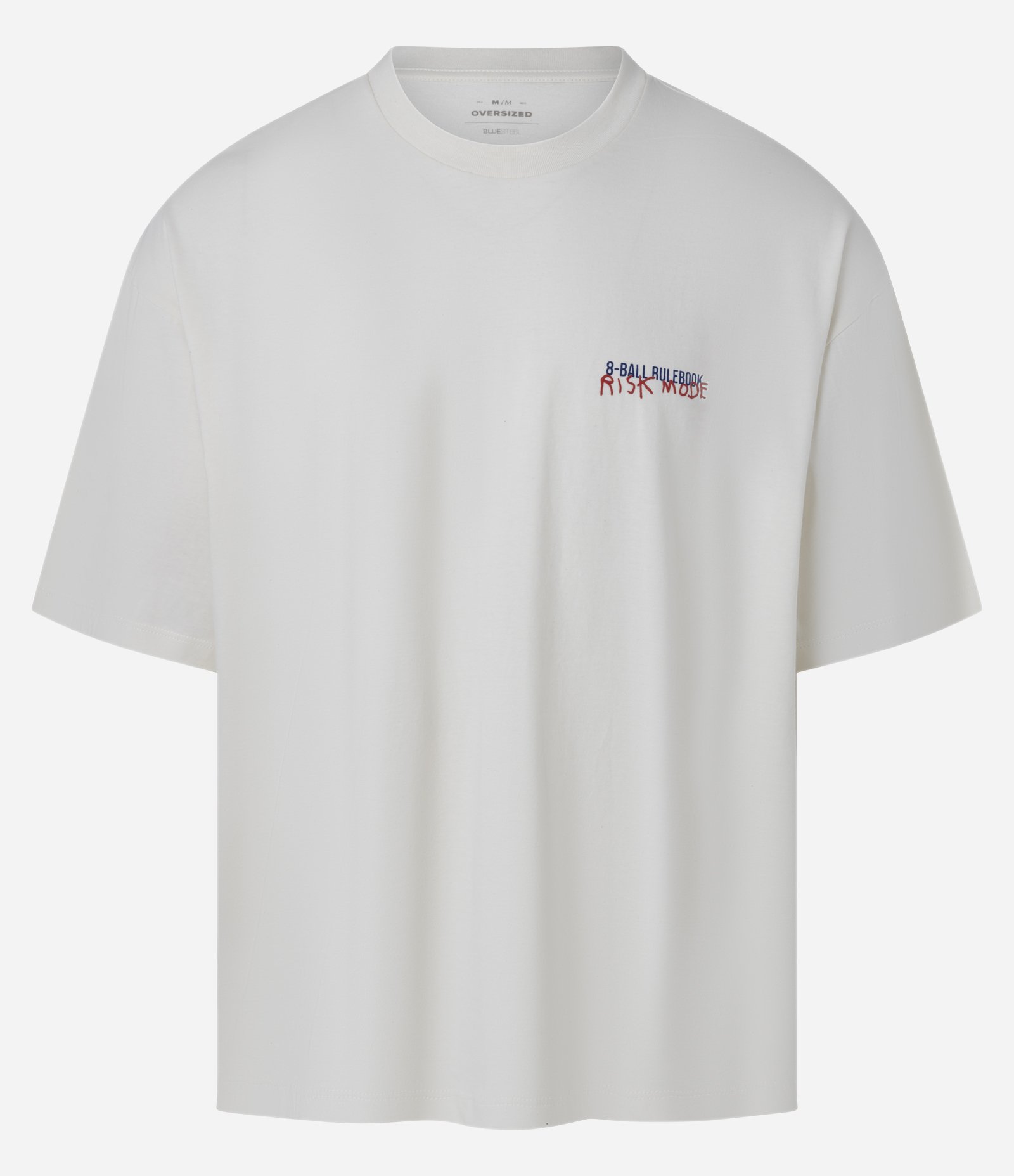 Camiseta Oversized em Algodão com Estampa Sinuca 8-Ball Rulebook Cinza 5