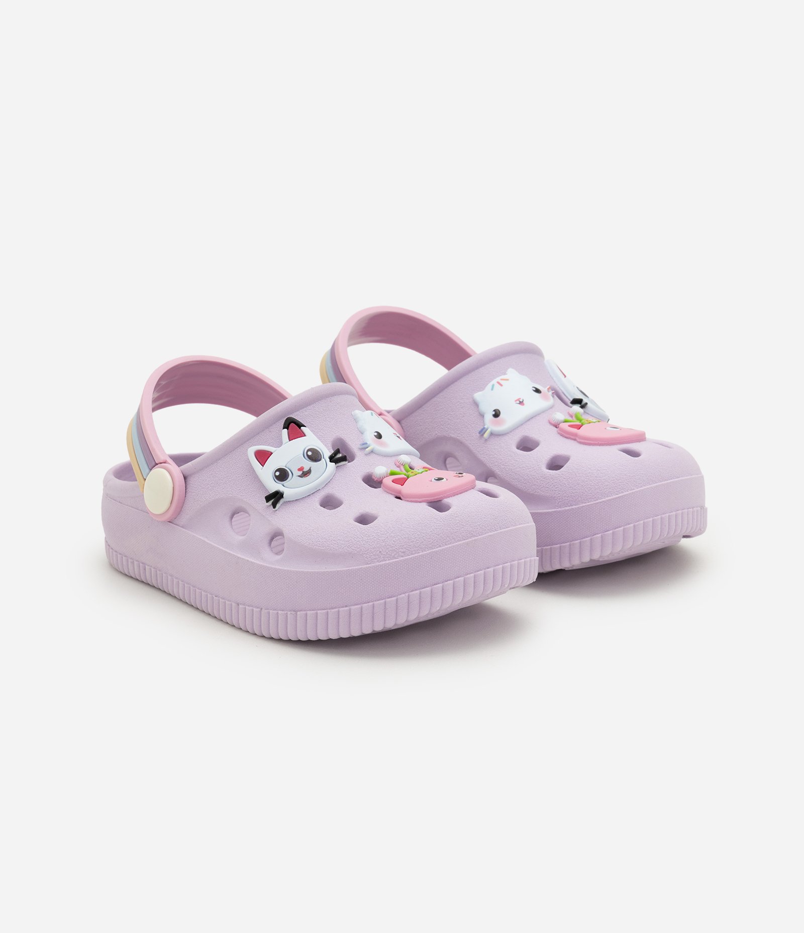 Sandália Infantil Babuche Casa Mágica da Gabby- Tam 20 ao 27 Lilas 1