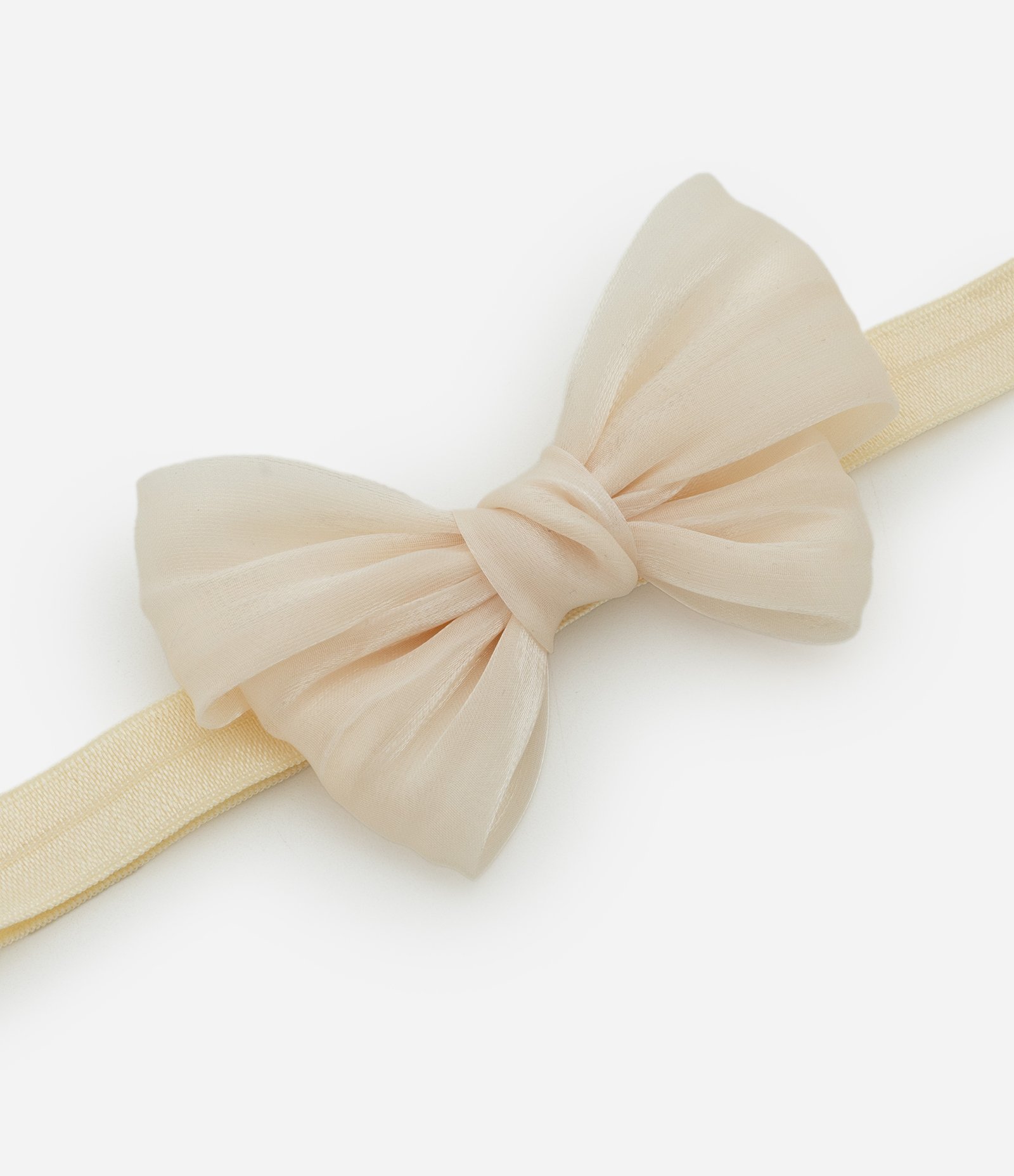 Sapatilha Infantil com Faixa De Cabelo e Laço – Tam 15 A 19 Bege Claro 5