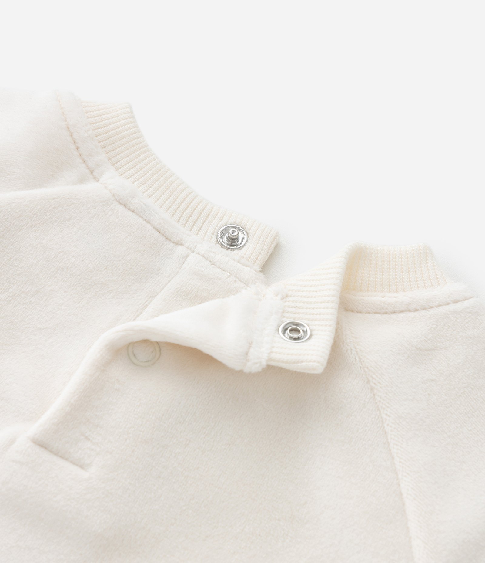 Conjunto Infantil com Aplicação de Ursinho – Tam 0 a 24 Meses Off White 9