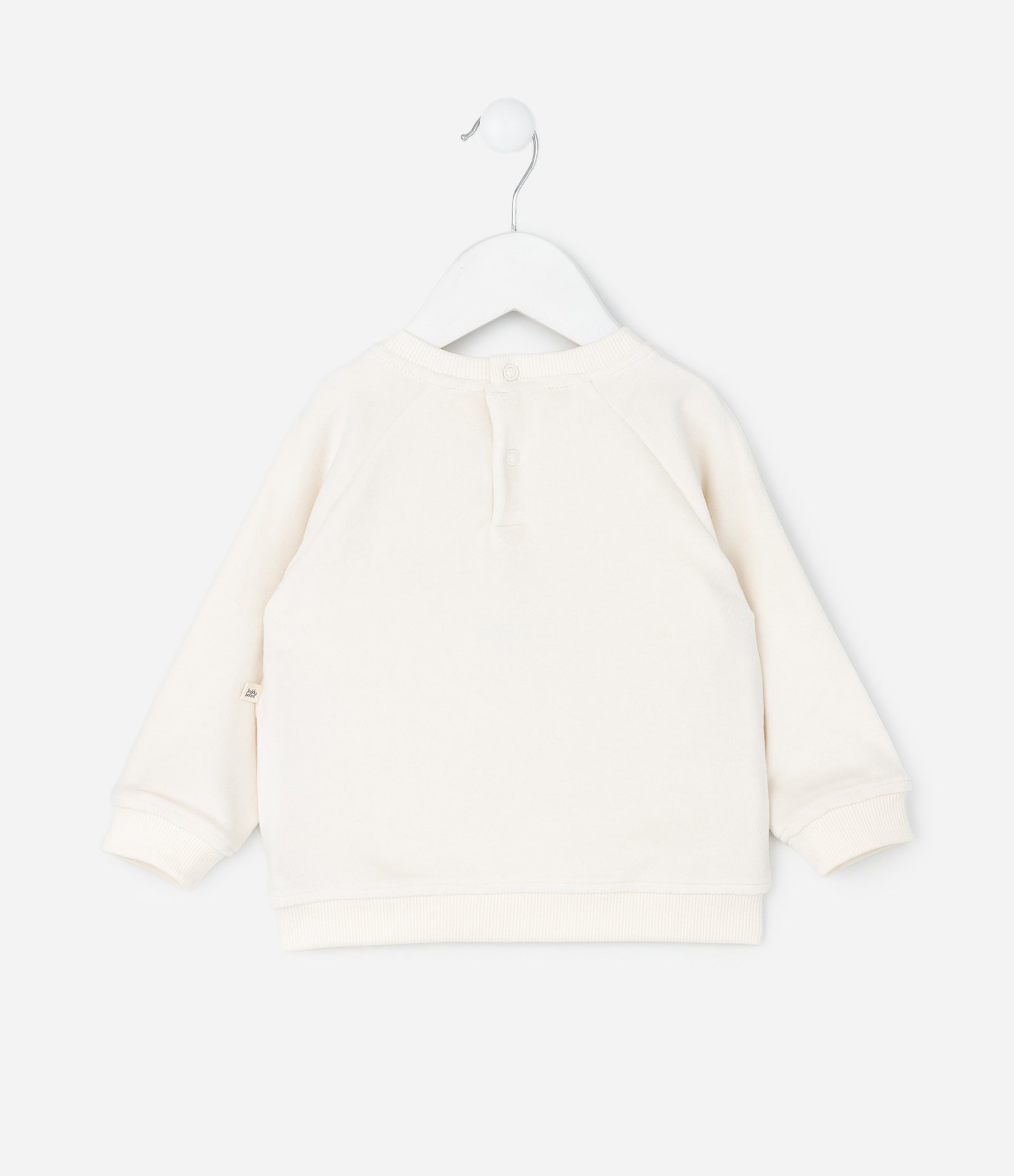 Conjunto Infantil com Aplicação de Ursinho – Tam 0 a 24 Meses Off White 3