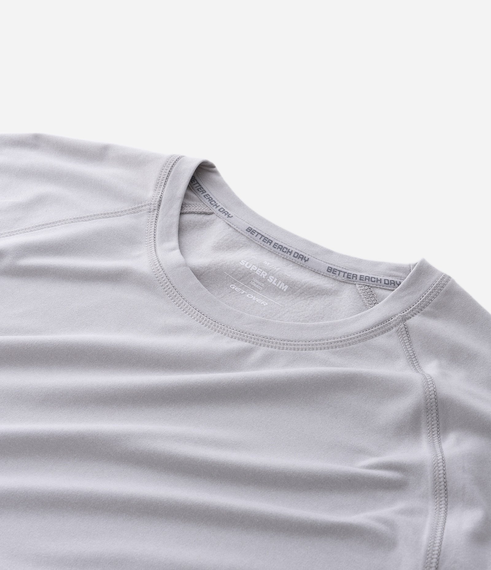 Camiseta Térmica em Manga Longa com Toque Suave e Recortes Cinza 7