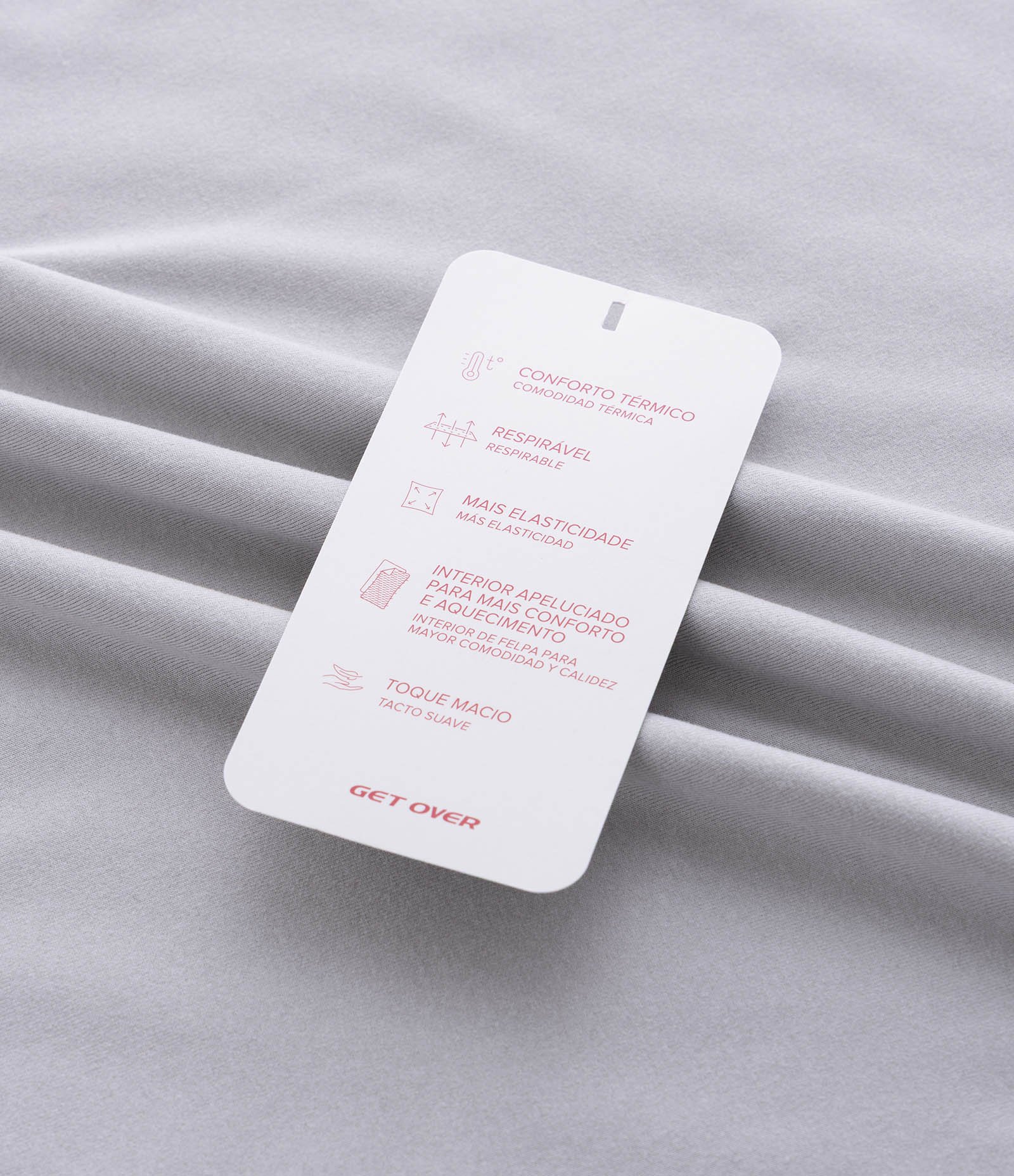 Camiseta Térmica em Manga Longa com Toque Suave e Recortes Cinza 9