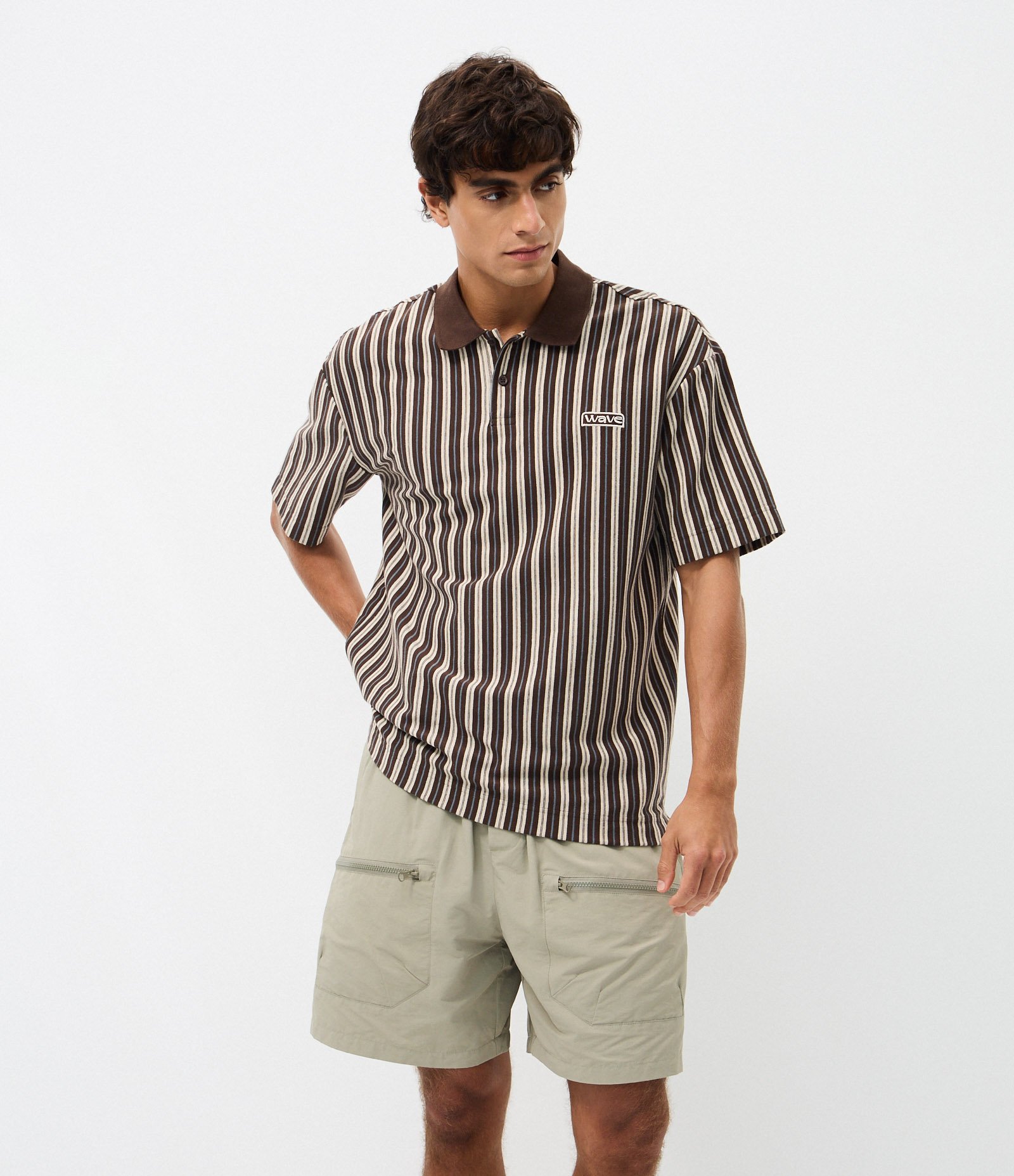 Bermuda Baggy Cropped com Zíper Tratorado Verde 4