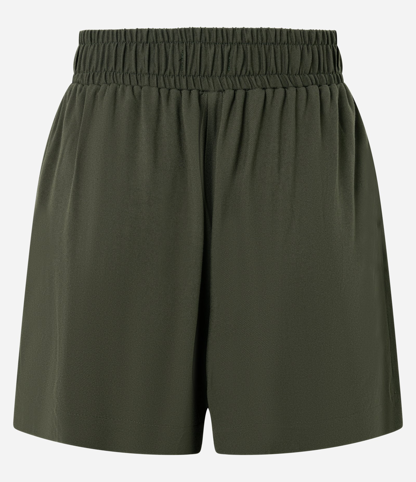Short Regular em Viscose com Cós Elástico Verde 6