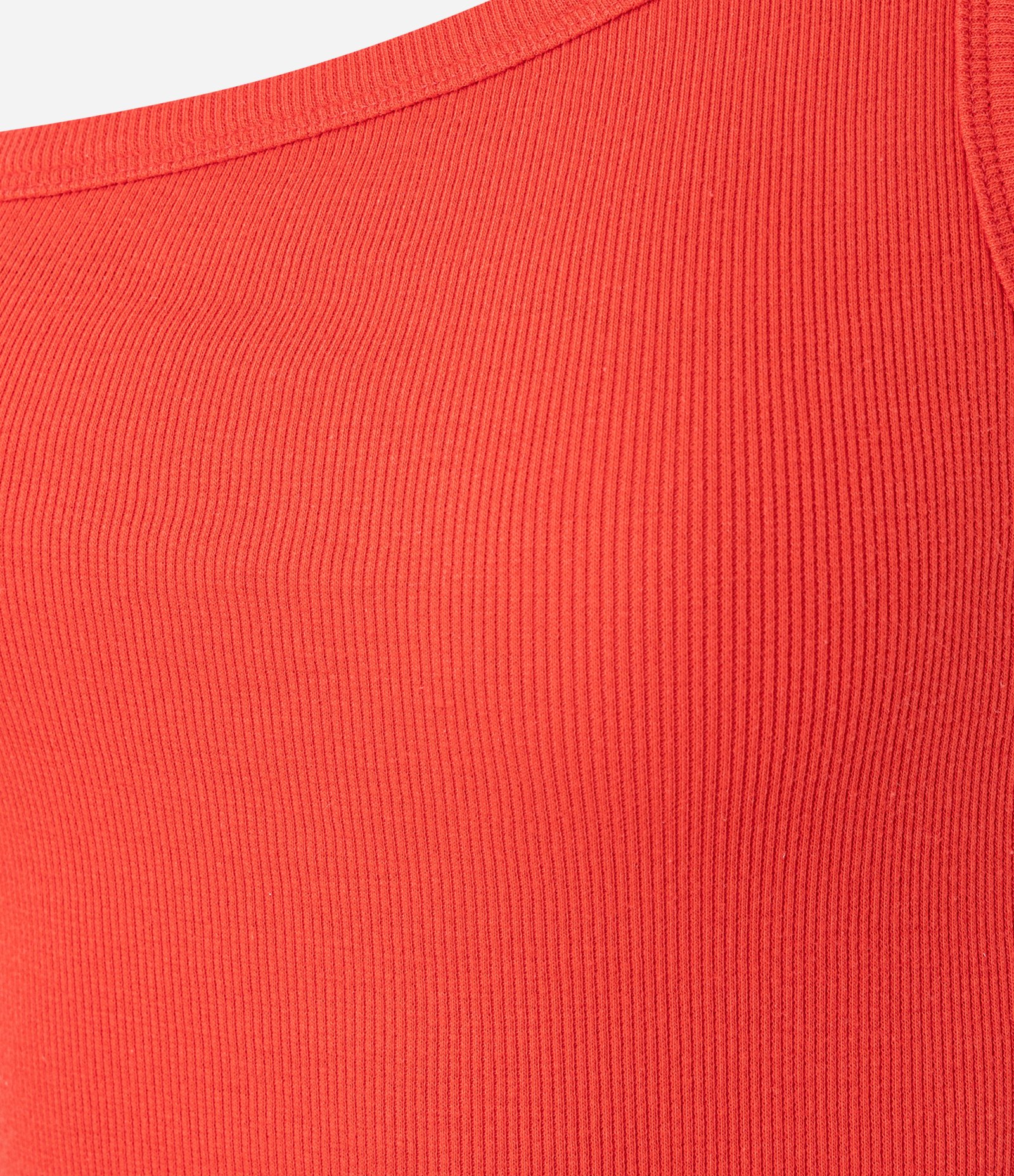 Blusa em Ribana com Um Ombro Só e Alça Dupla Laranja 3