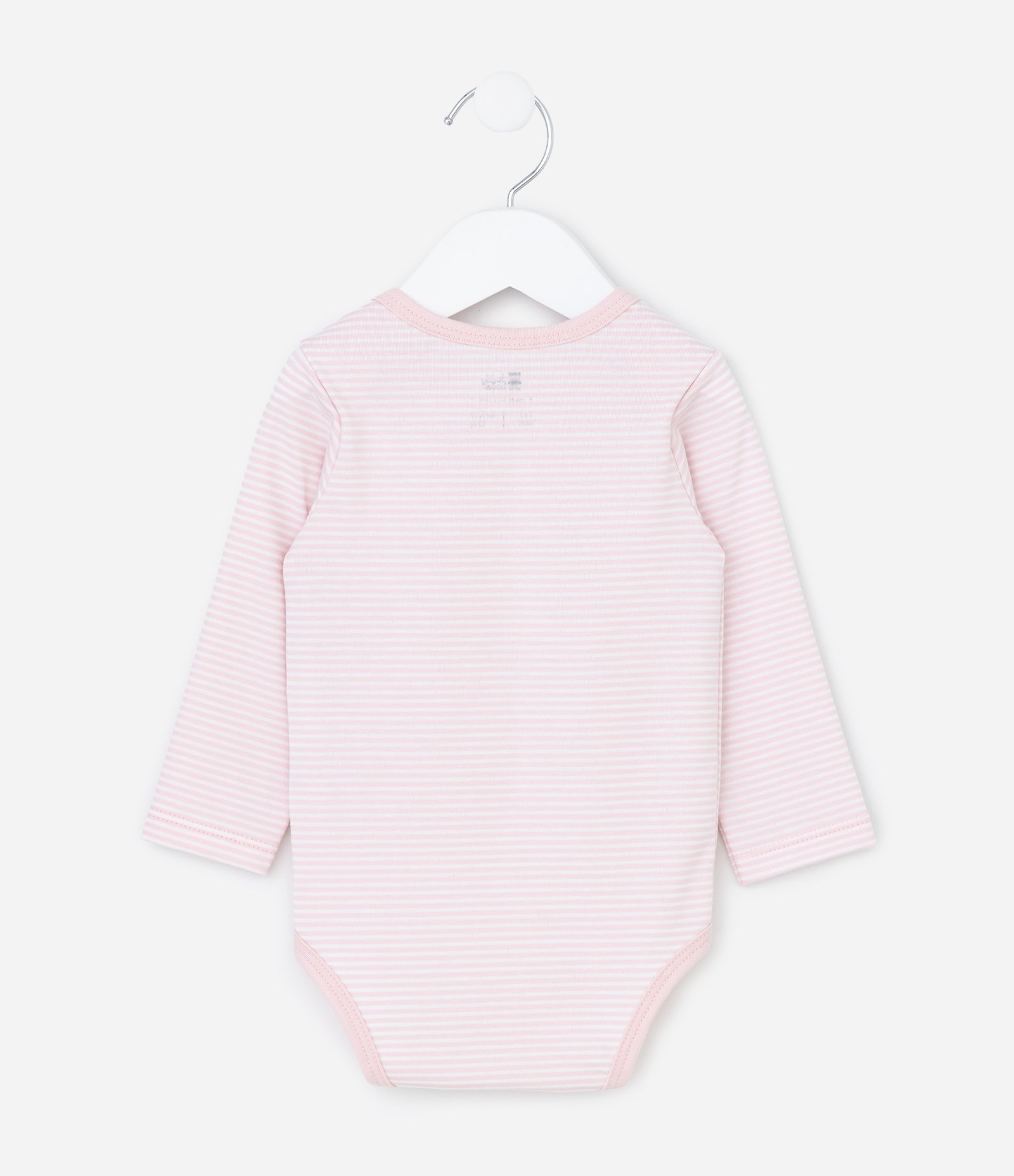 Body Infantil com Estampa Pássaro e Flor - Tam RN a 18 meses Rosa 3