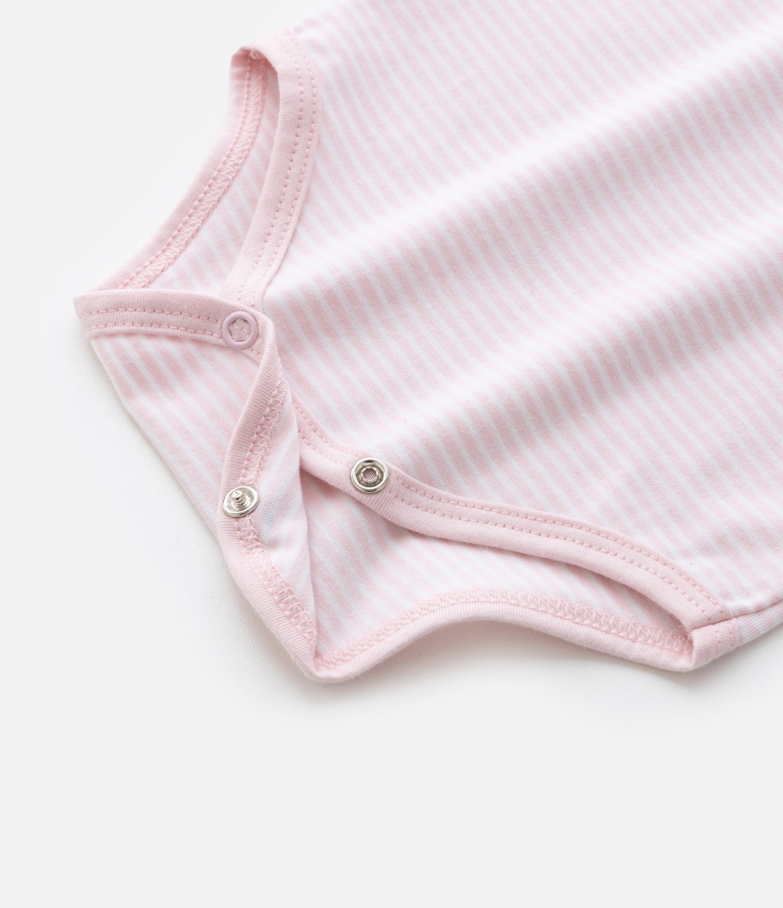 Body Infantil com Estampa Pássaro e Flor - Tam RN a 18 meses Rosa 5