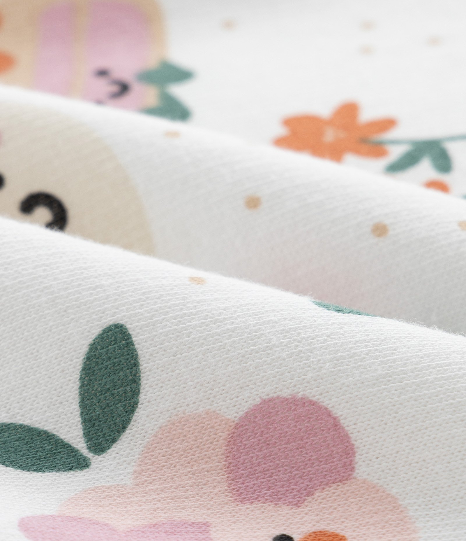 Blusão Infantil Quentinho Estampado de Bichinhos - Tam 0 a 18 meses Branco 4