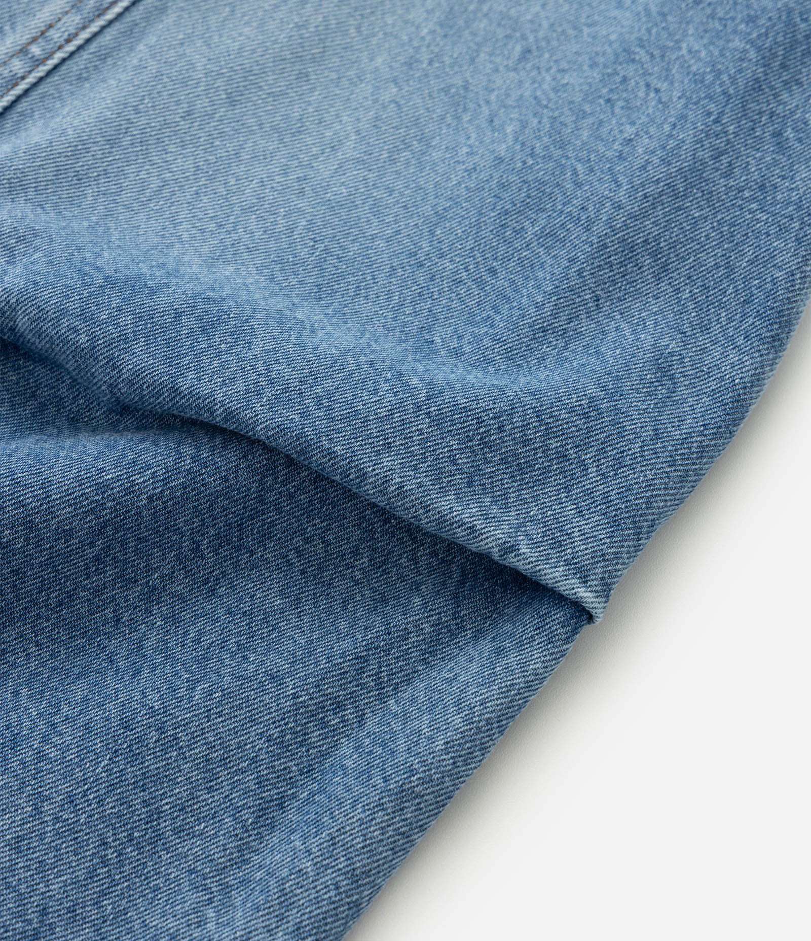 Calça Barrel em Jeans com Pregas e Recortes Curve & Plus Size Médio 3