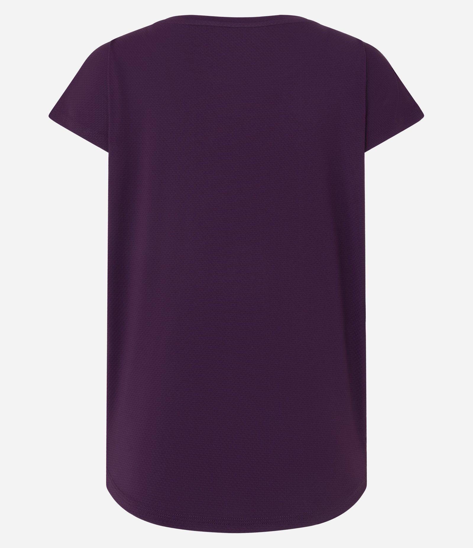 Camiseta Esportiva em Microfibra Texturizada Roxo 7