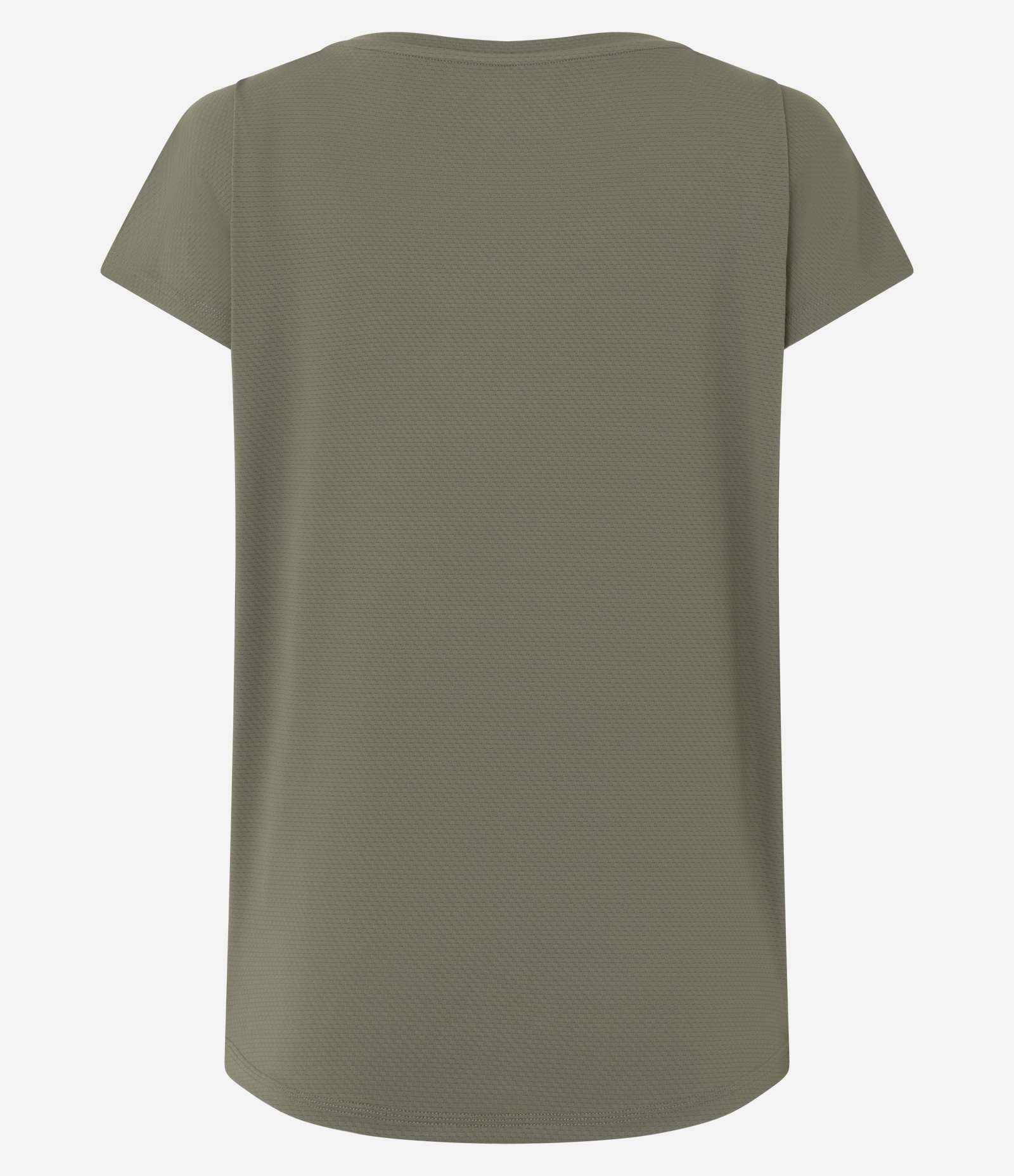 Camiseta Esportiva em Microfibra Texturizada Verde 6