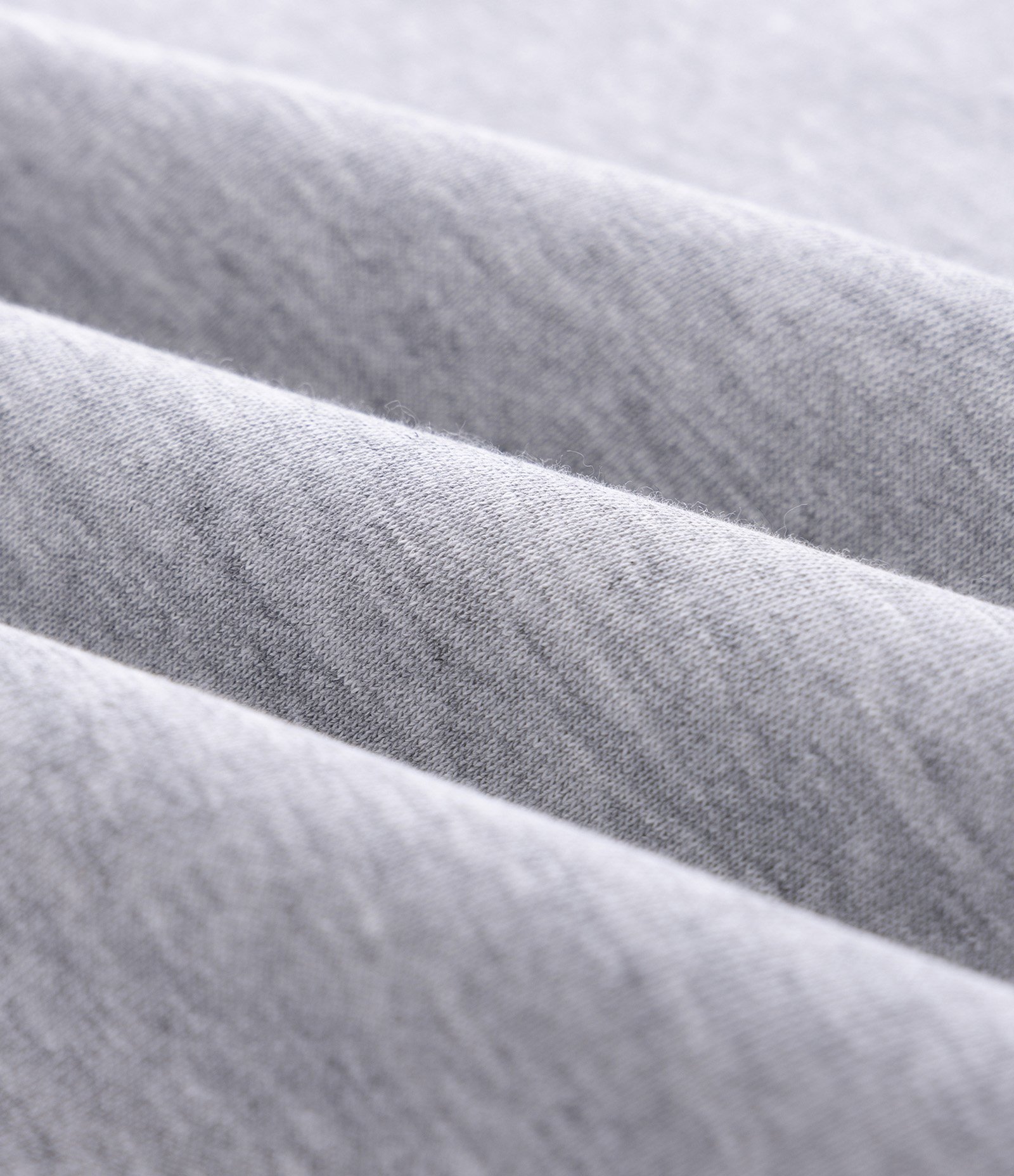 Blusão Moletom Boxy com Felpa em Algodão Cinza 3