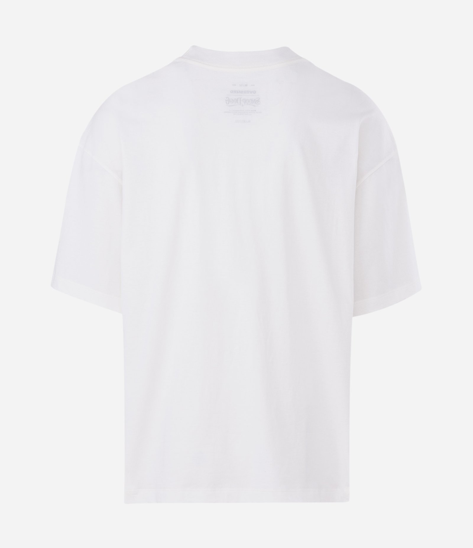 Camiseta Oversized em Algodão com Estampa Snoop Dogg Branco 2