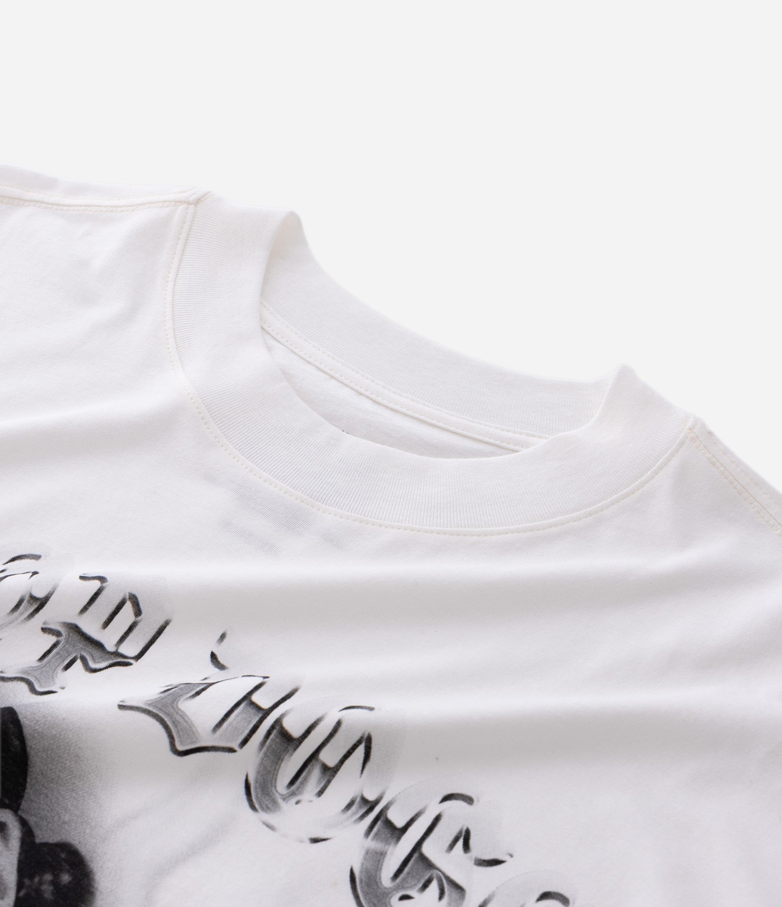 Camiseta Oversized em Algodão com Estampa Snoop Dogg Branco 4