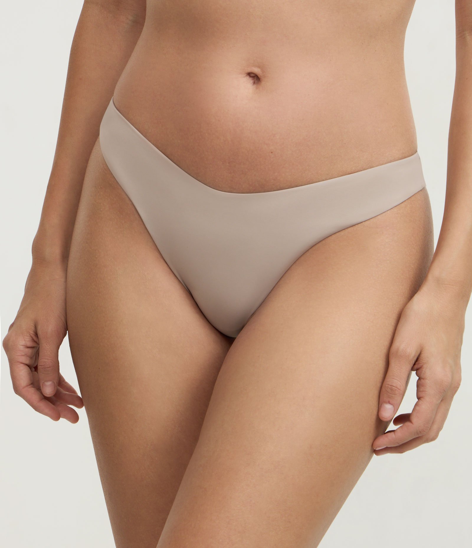 Biquíni Calcinha Asa Delta em Microfibra Off White 4