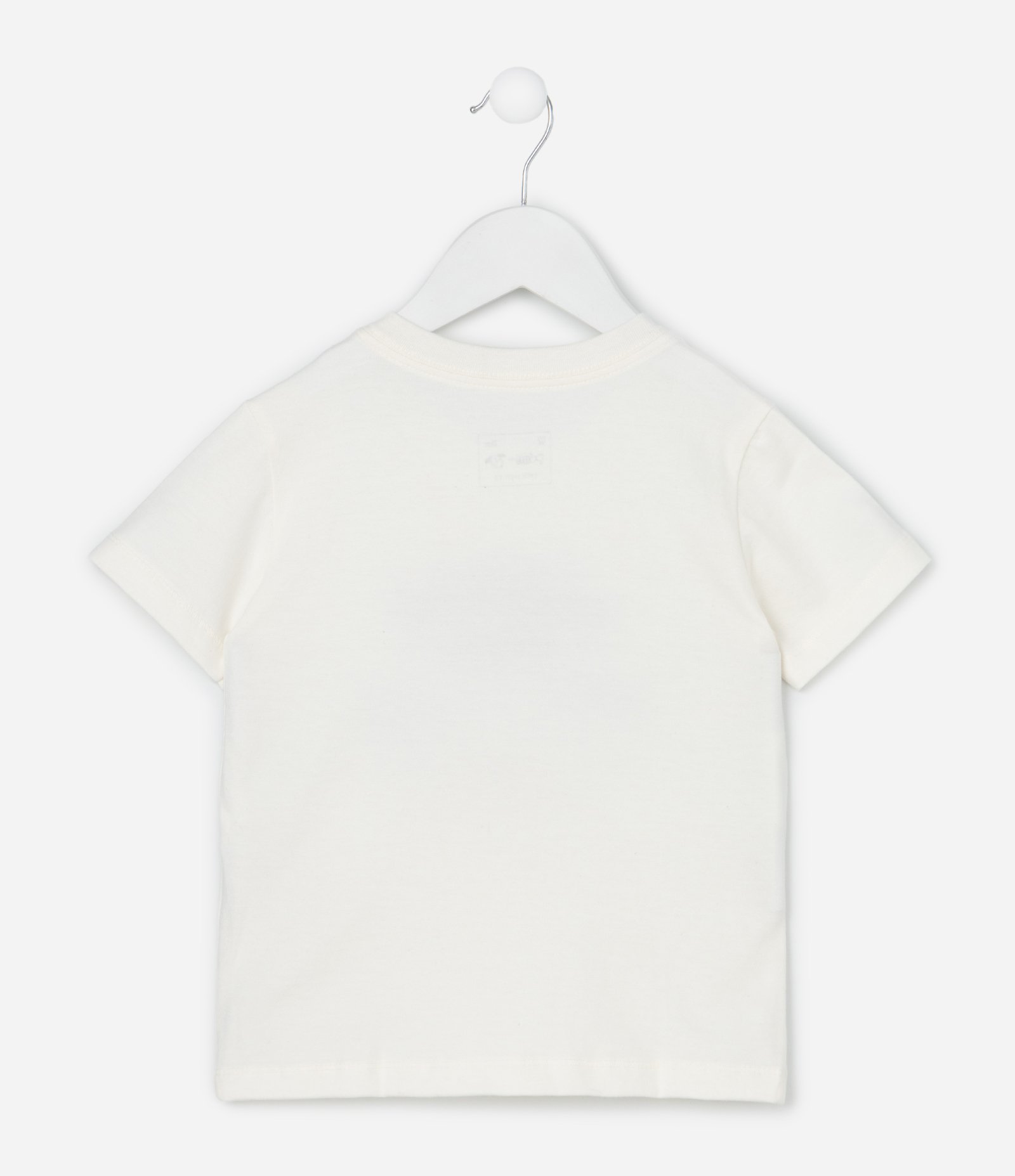 Camiseta Infantil com Estampa Caping Time - Tam 1 a 6 Anos Branco 2