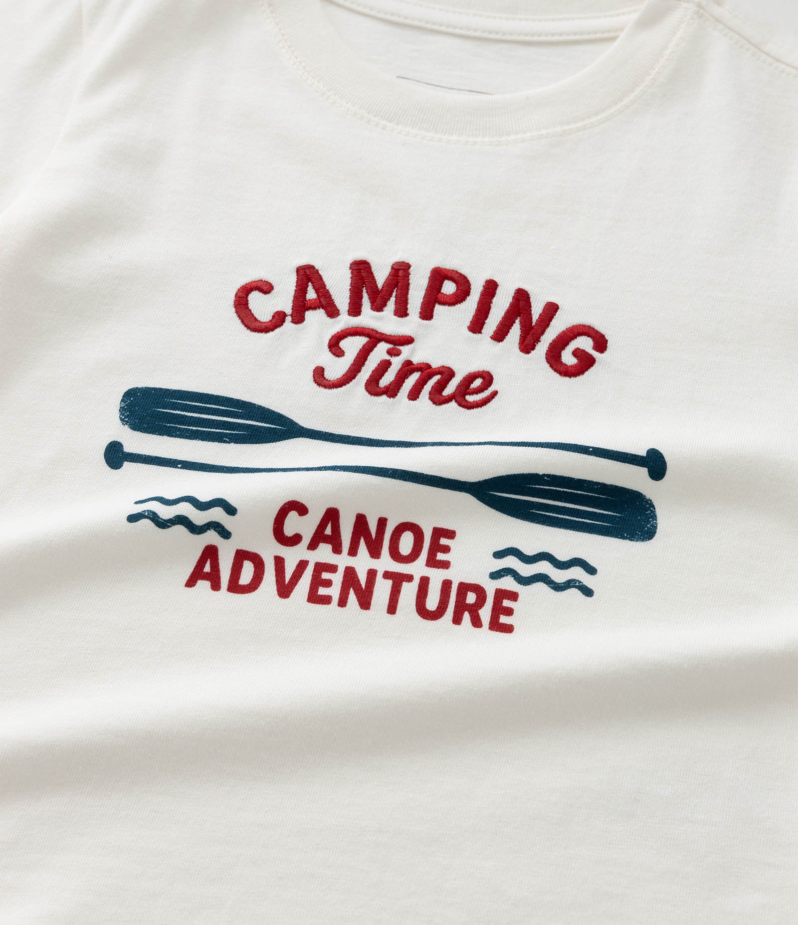 Camiseta Infantil com Estampa Caping Time - Tam 1 a 6 Anos Branco 4