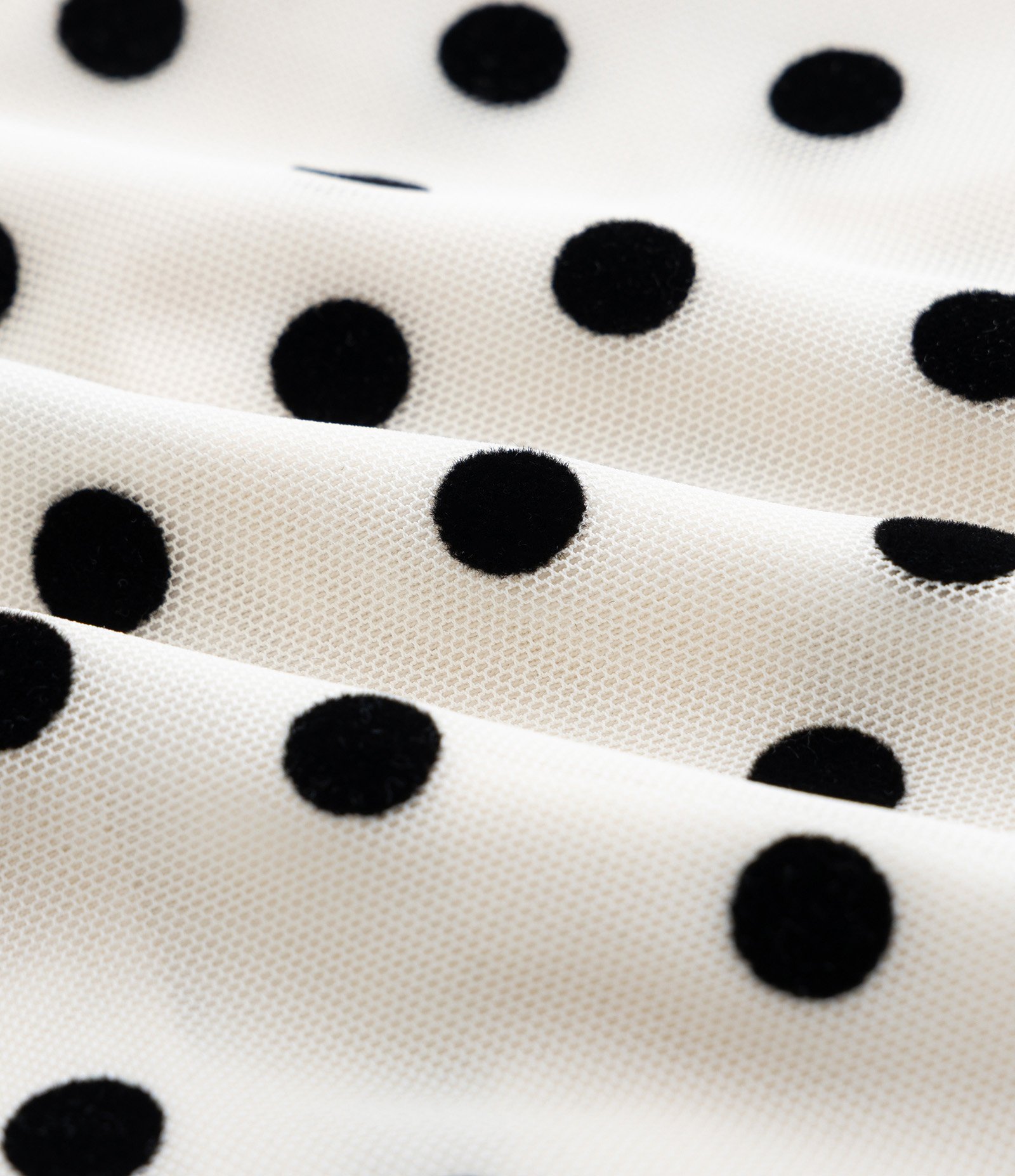 Camiseta Infantil em Tule Poá com Gola Alta e Regata Interna – Tam 5 a 14 Anos Branco 3