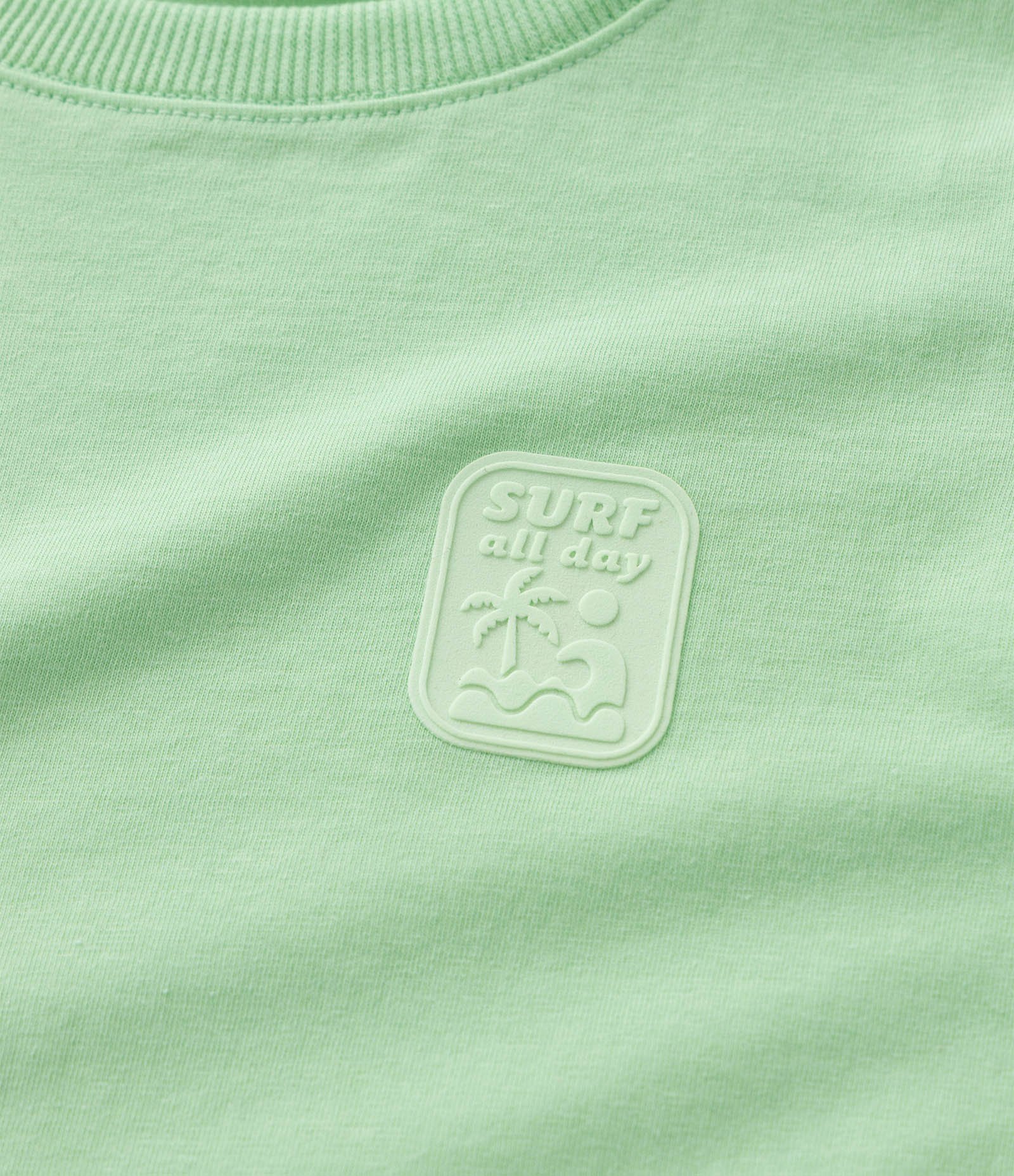 Camiseta Infantil com Estampa Localizada - Tam 1 a 6 Anos Verde 5