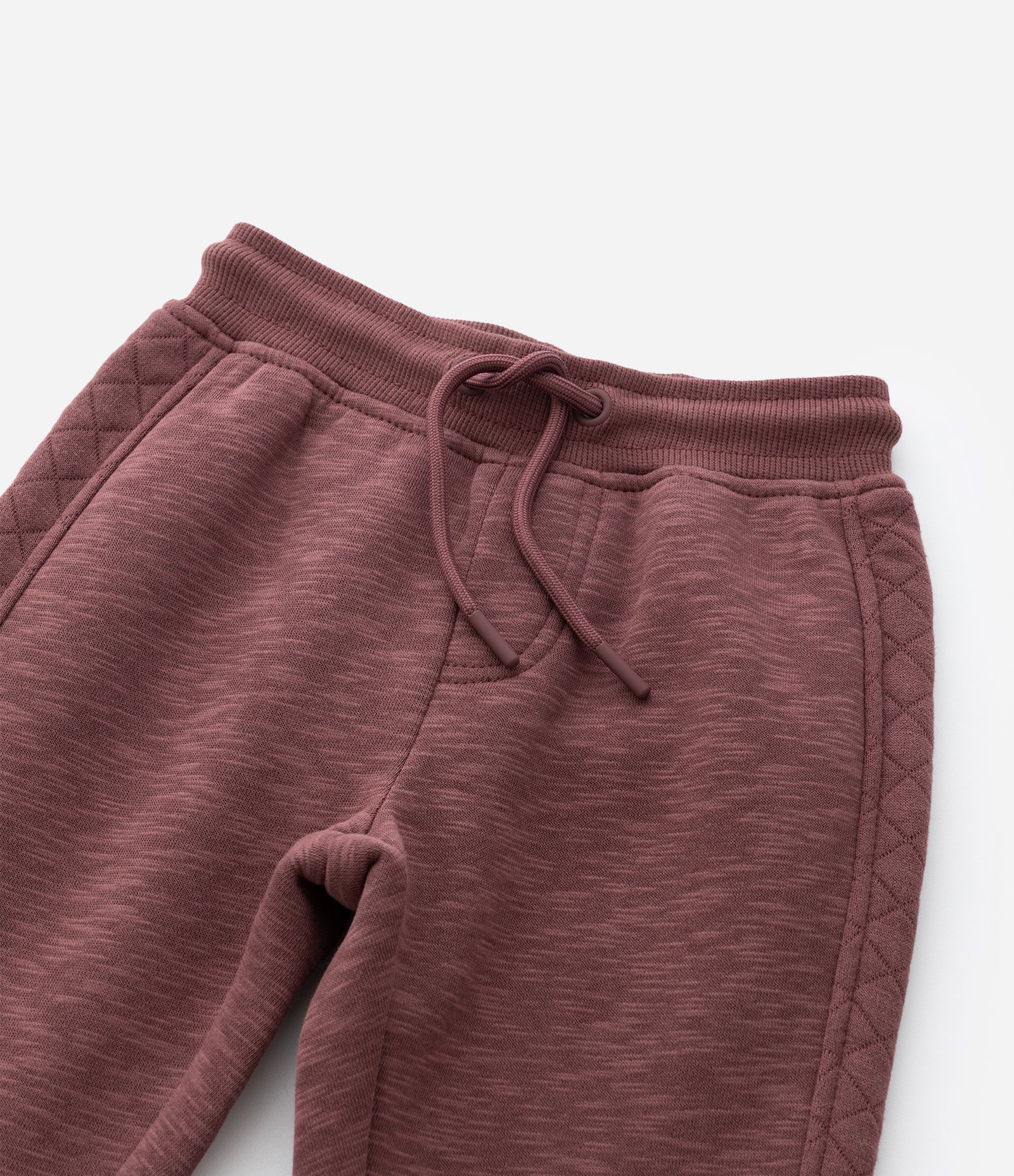 Conjunto Infantil com Recortes Matelassados – Tam 1 a 5/6 Anos Vinho 9