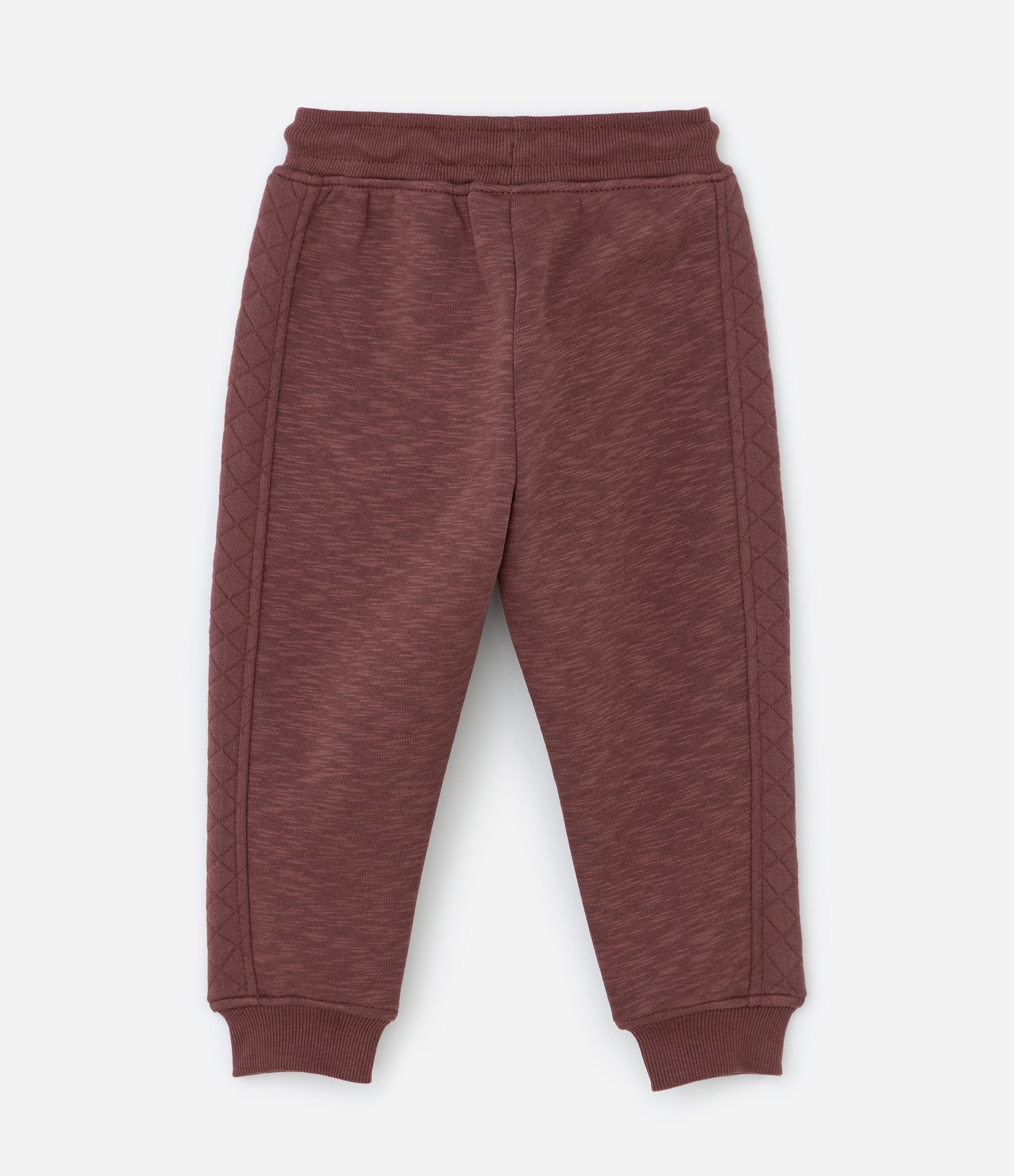 Conjunto Infantil com Recortes Matelassados – Tam 1 a 5/6 Anos Vinho 5