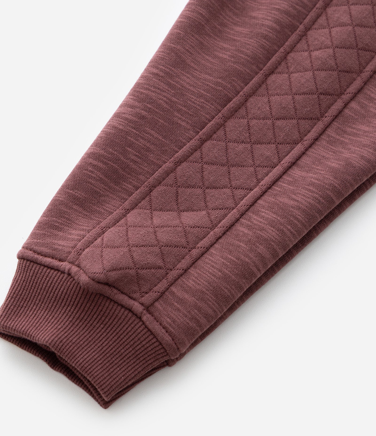 Conjunto Infantil com Recortes Matelassados – Tam 1 a 5/6 Anos Vinho 7