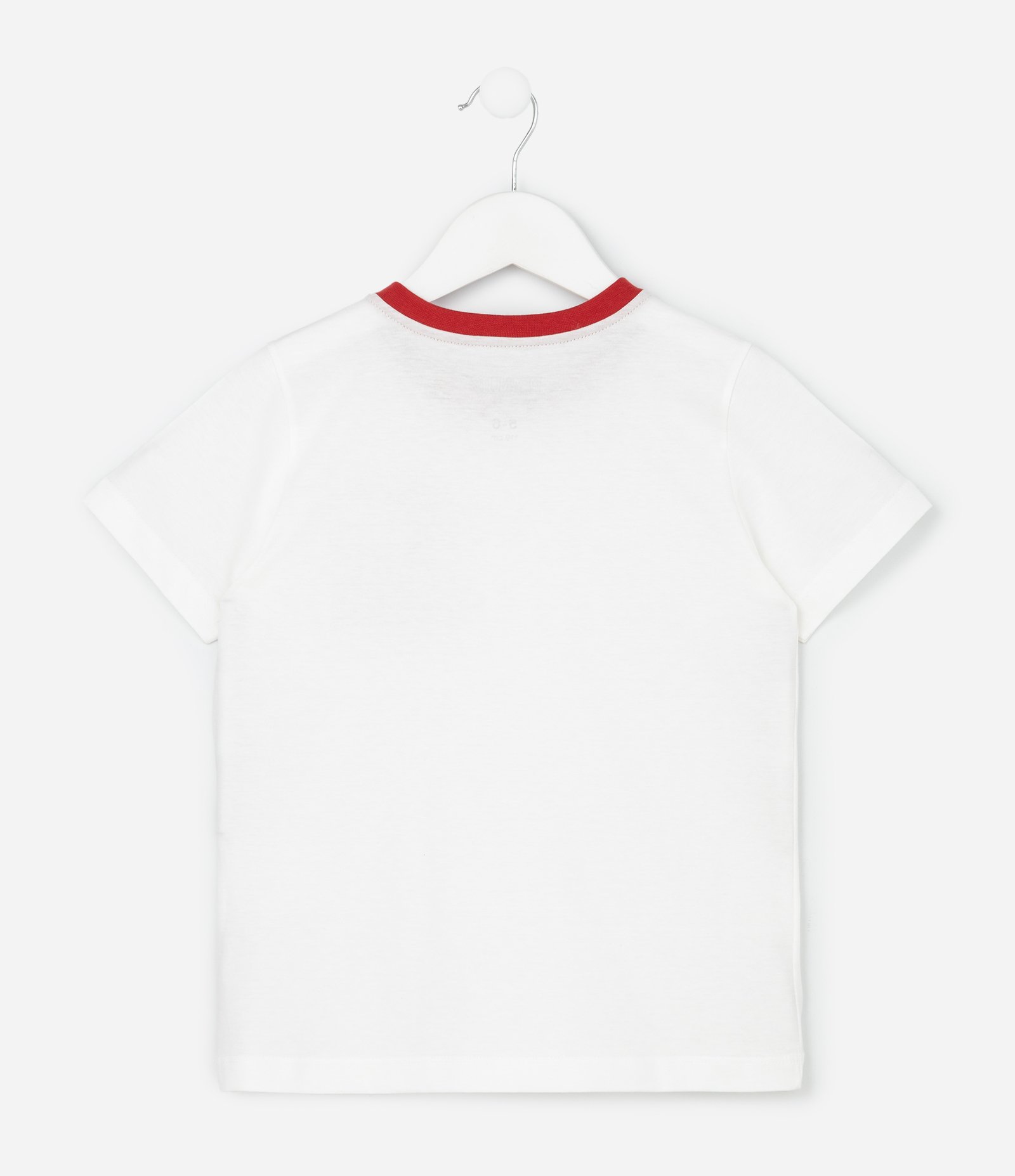 Pijama Curto Infantil com Estampa Xadrez de Natal Snoopy - Tam 2 a 14 Anos Vermelho 3