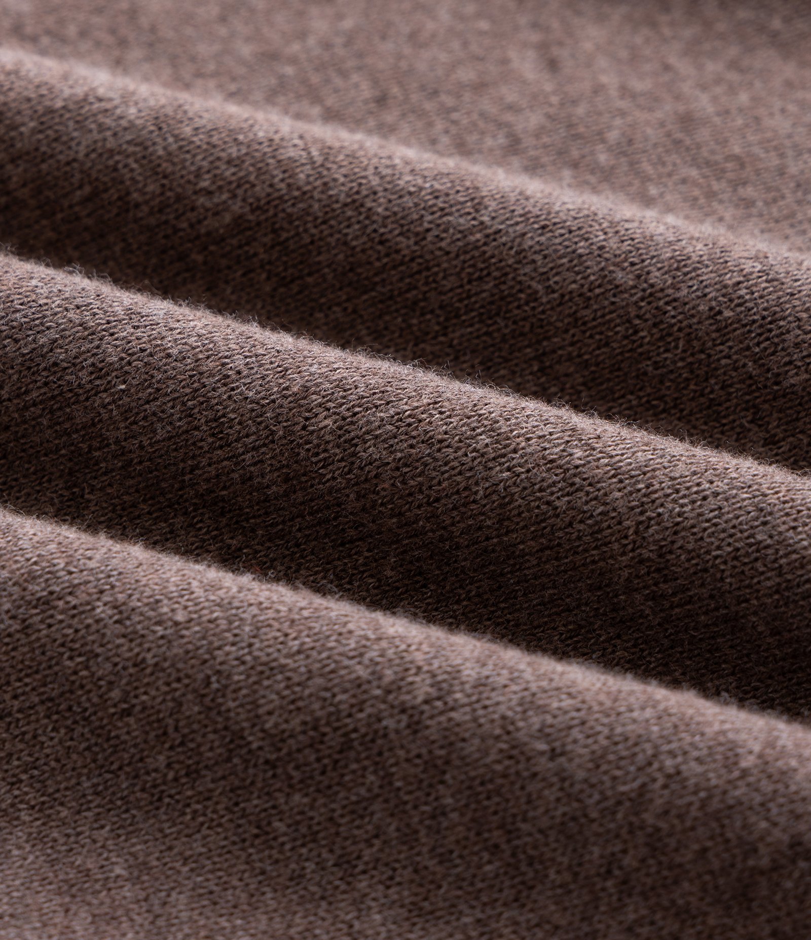 Suéter em Tricô com Zíper na Gola Marrom 3