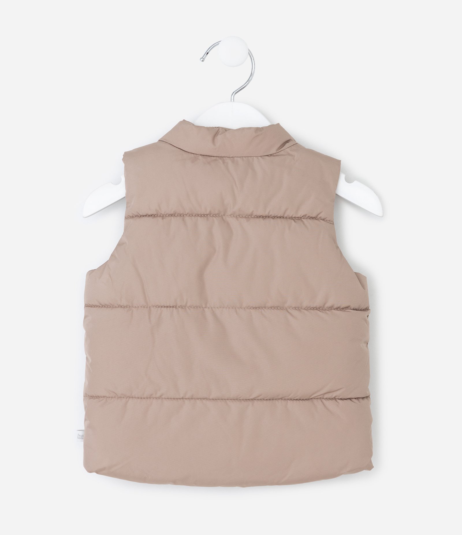 Colete Infantil com Bolsos Lapela – Tam 3 a 18 Meses Bege 3