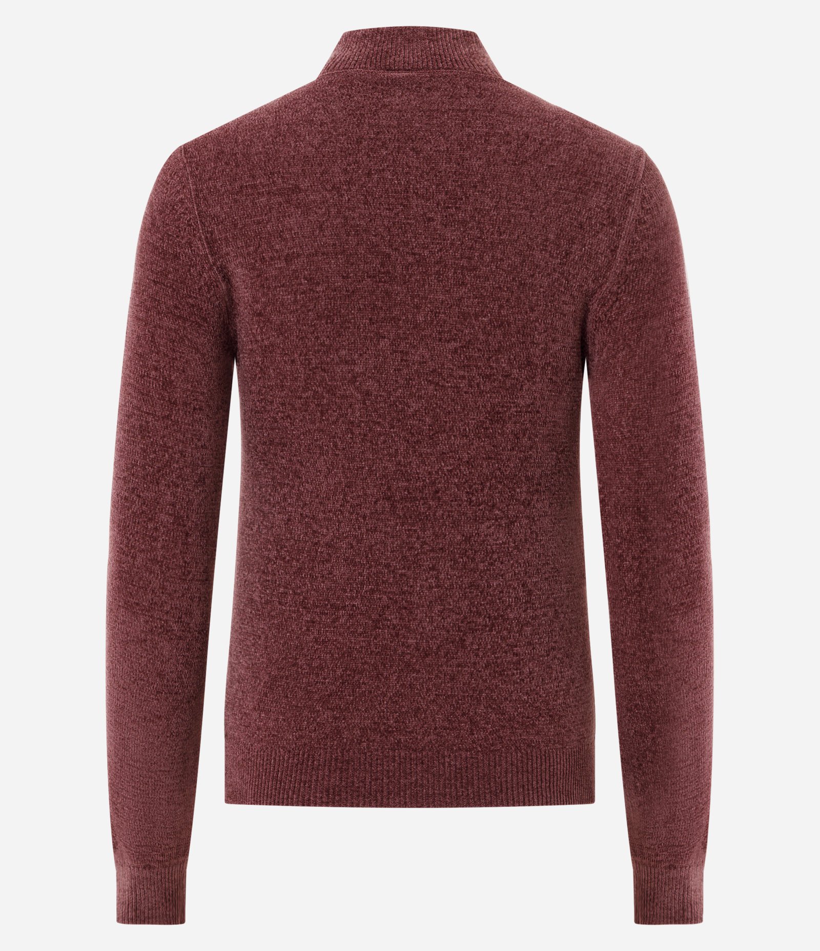 Blusa em Chenille com Gola Altinha Vinho 3