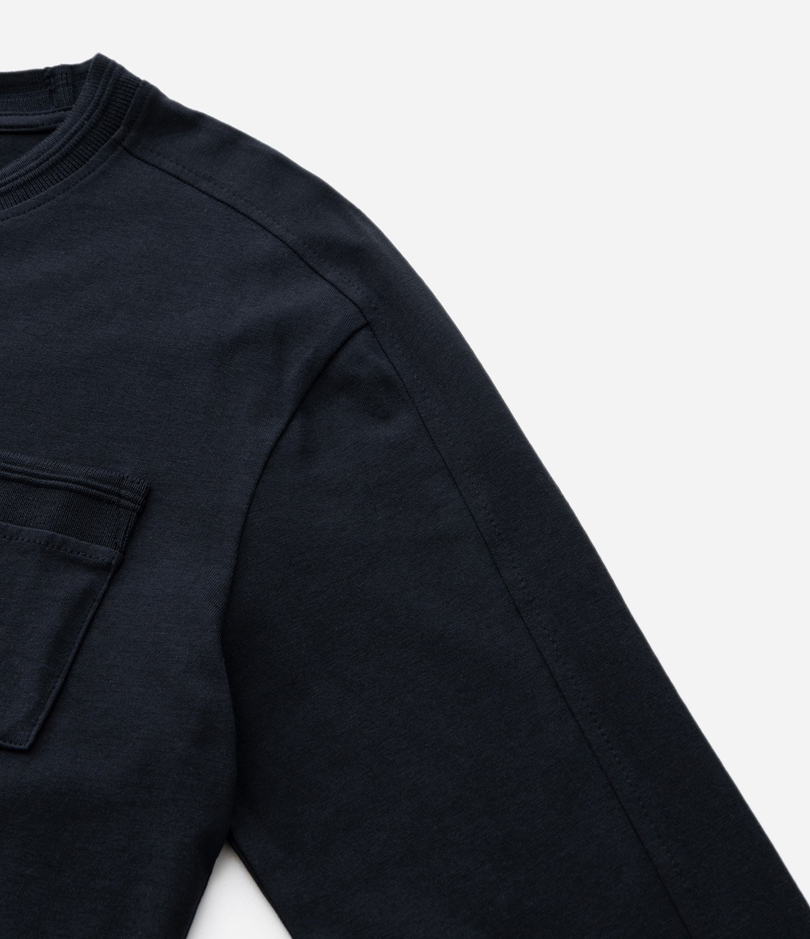 Camiseta Infantil Relaxed com Bolsinho – Tam 5 a 14 Anos Preto 6