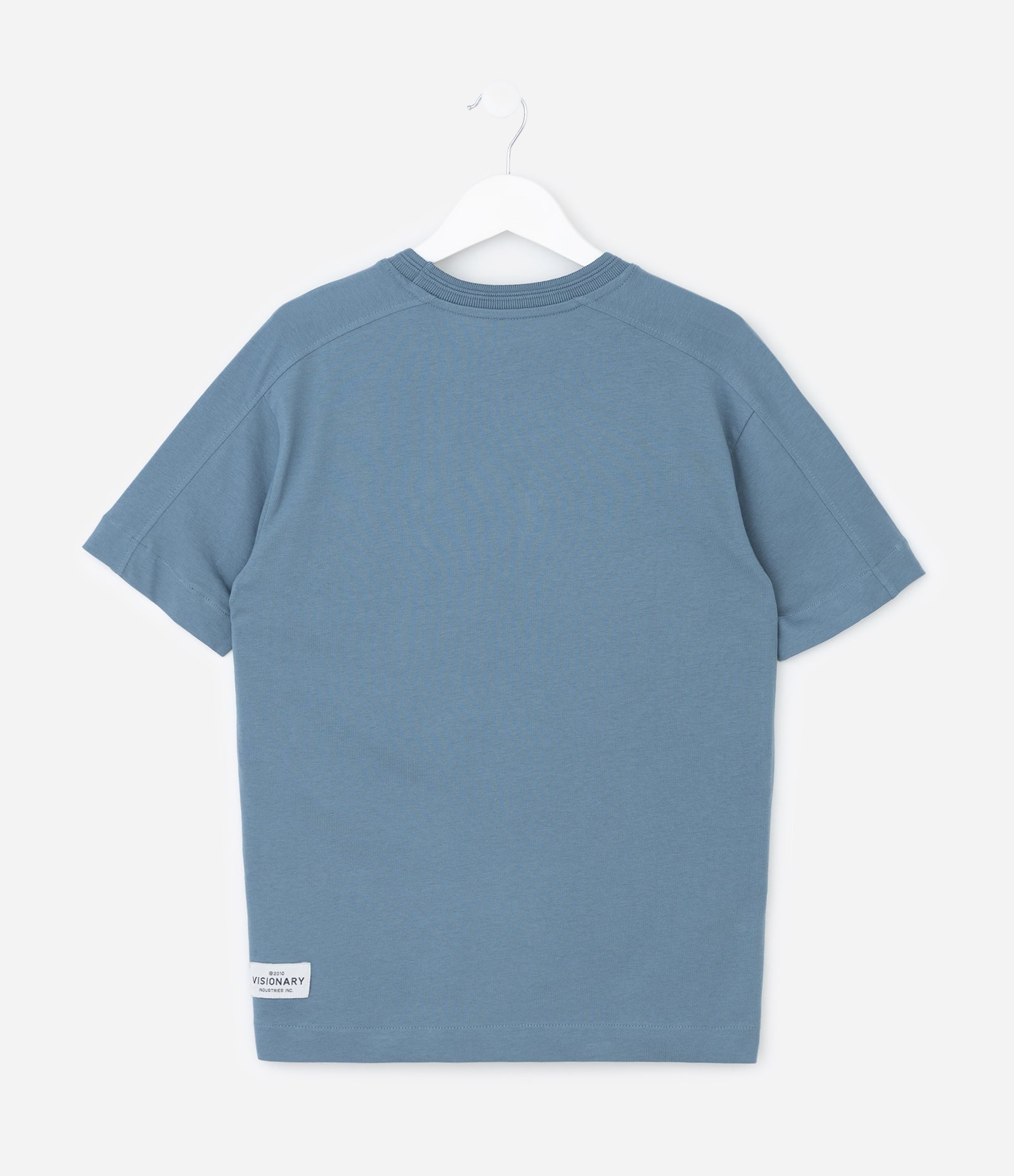 Camiseta Infantil Regula com Bolsinho – Tam 5 a 14 Anos Azul 3