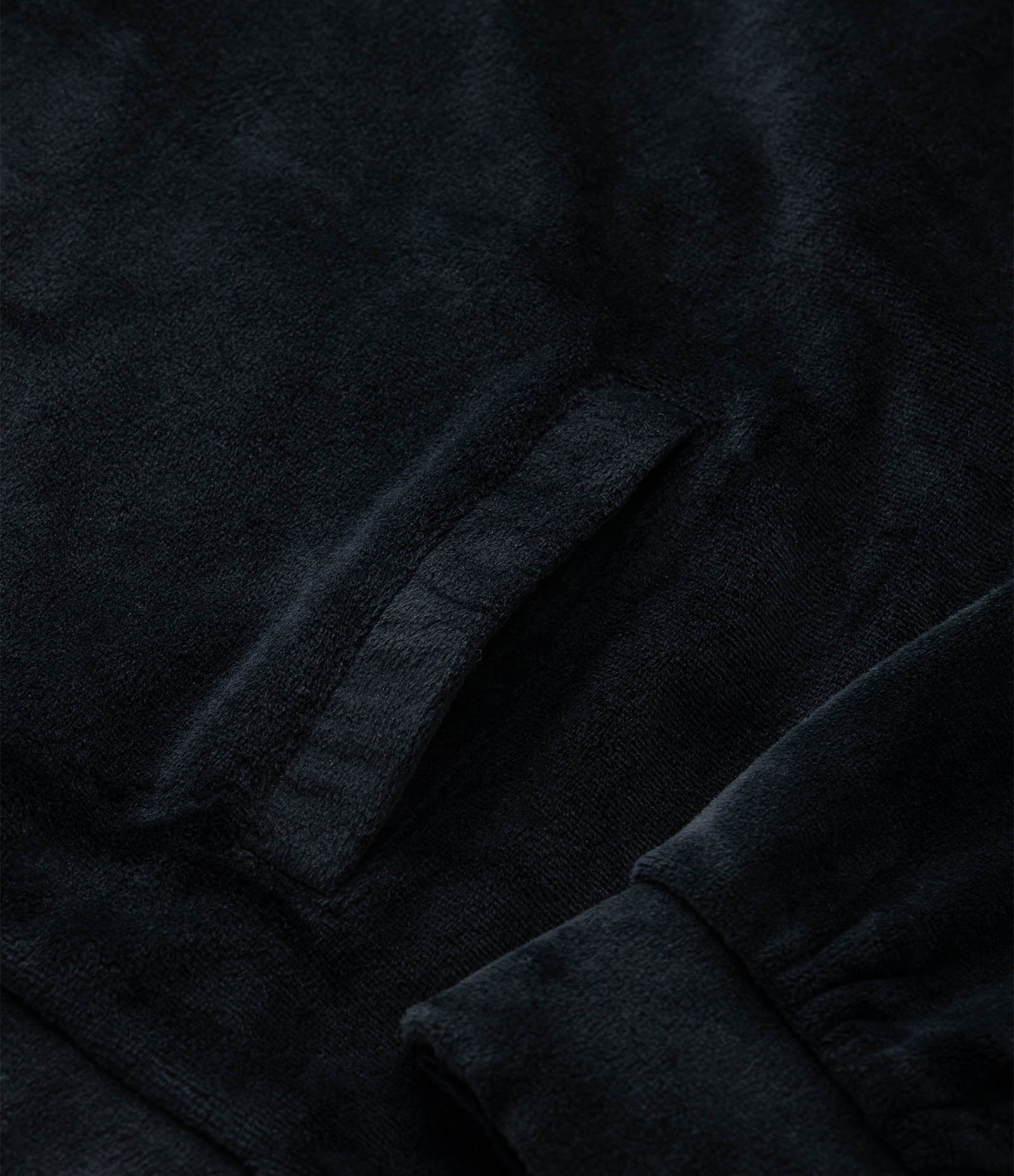 Jaqueta Infantil com Capuz e Bolsos – Tam 5 a 14 Anos Preto 4