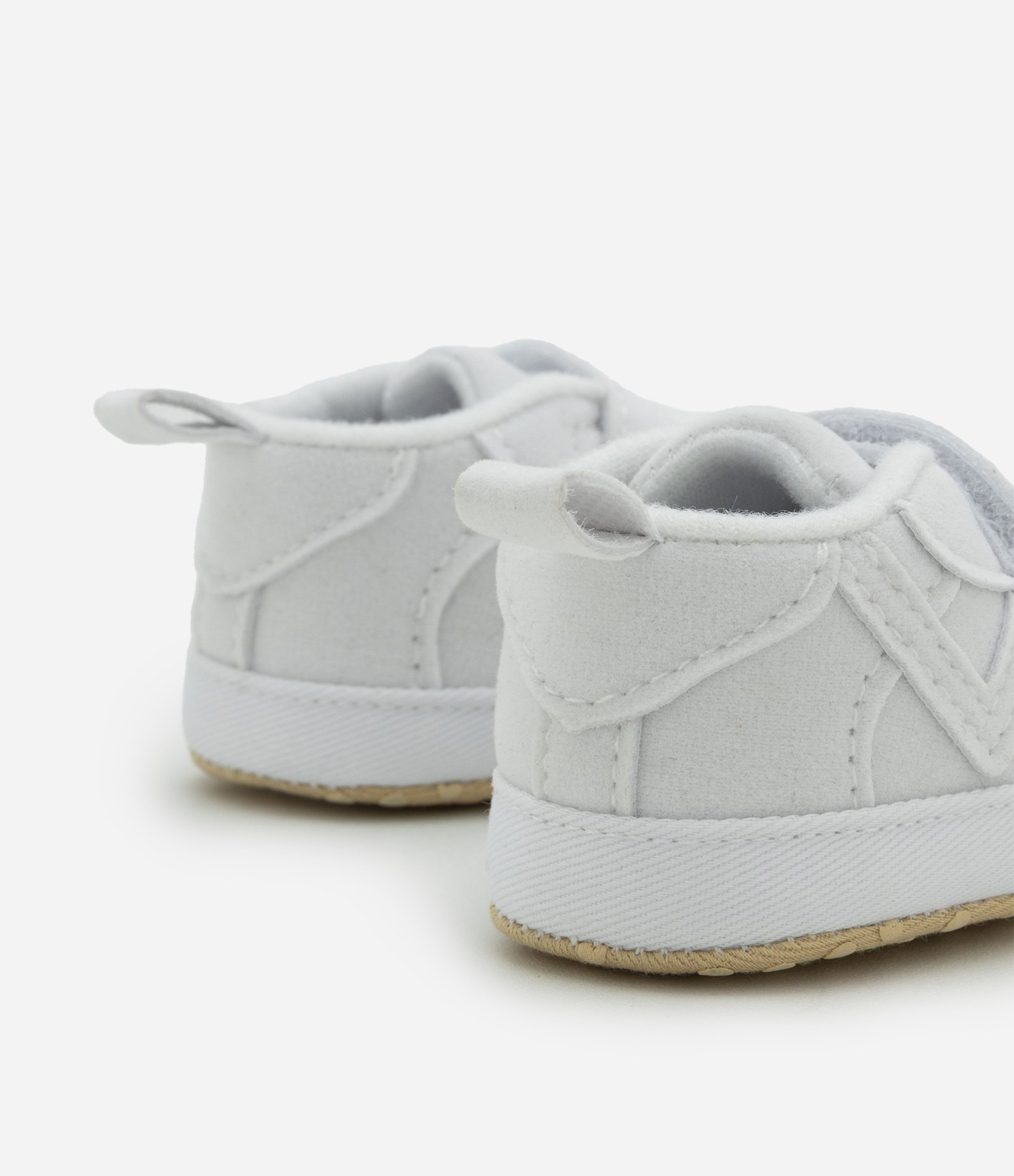 Tênis Infantil com Velcro – Tam 15 a 19 Branco 2