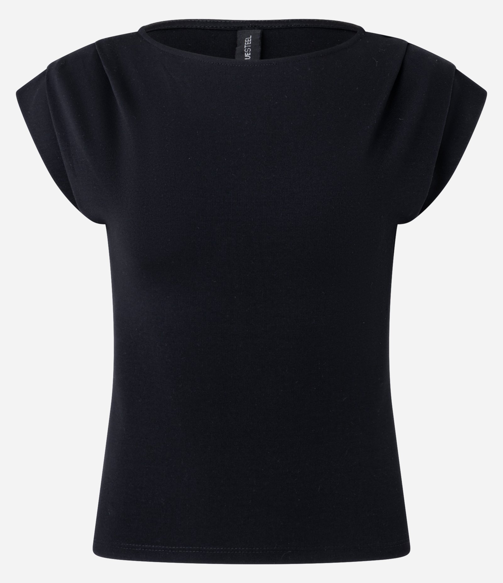 Blusa em Viscose com Pregas nos Ombros Preto 4
