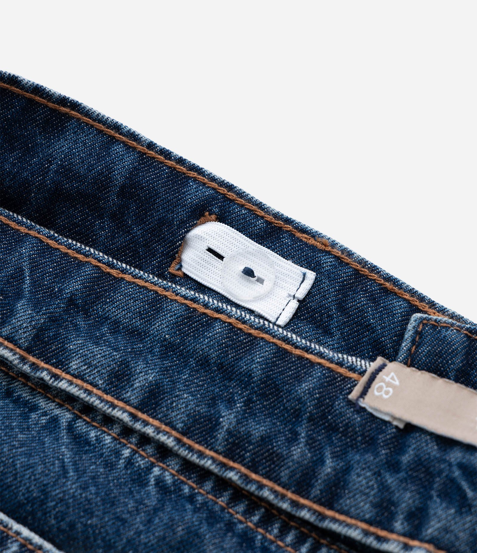 Short Mom em Jeans com Estrelinhas Curve & Plus Size Azul 4