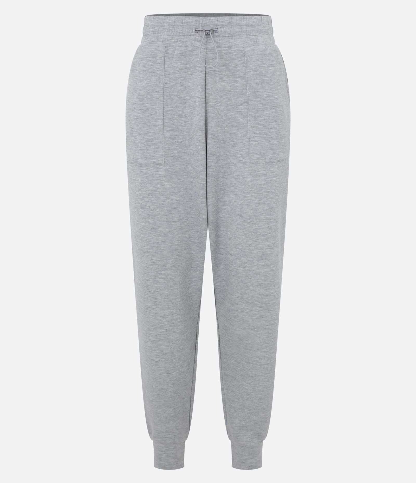 Calça Jogger Esportiva com Modal e Bolsos Amplos Cinza Mescla 5