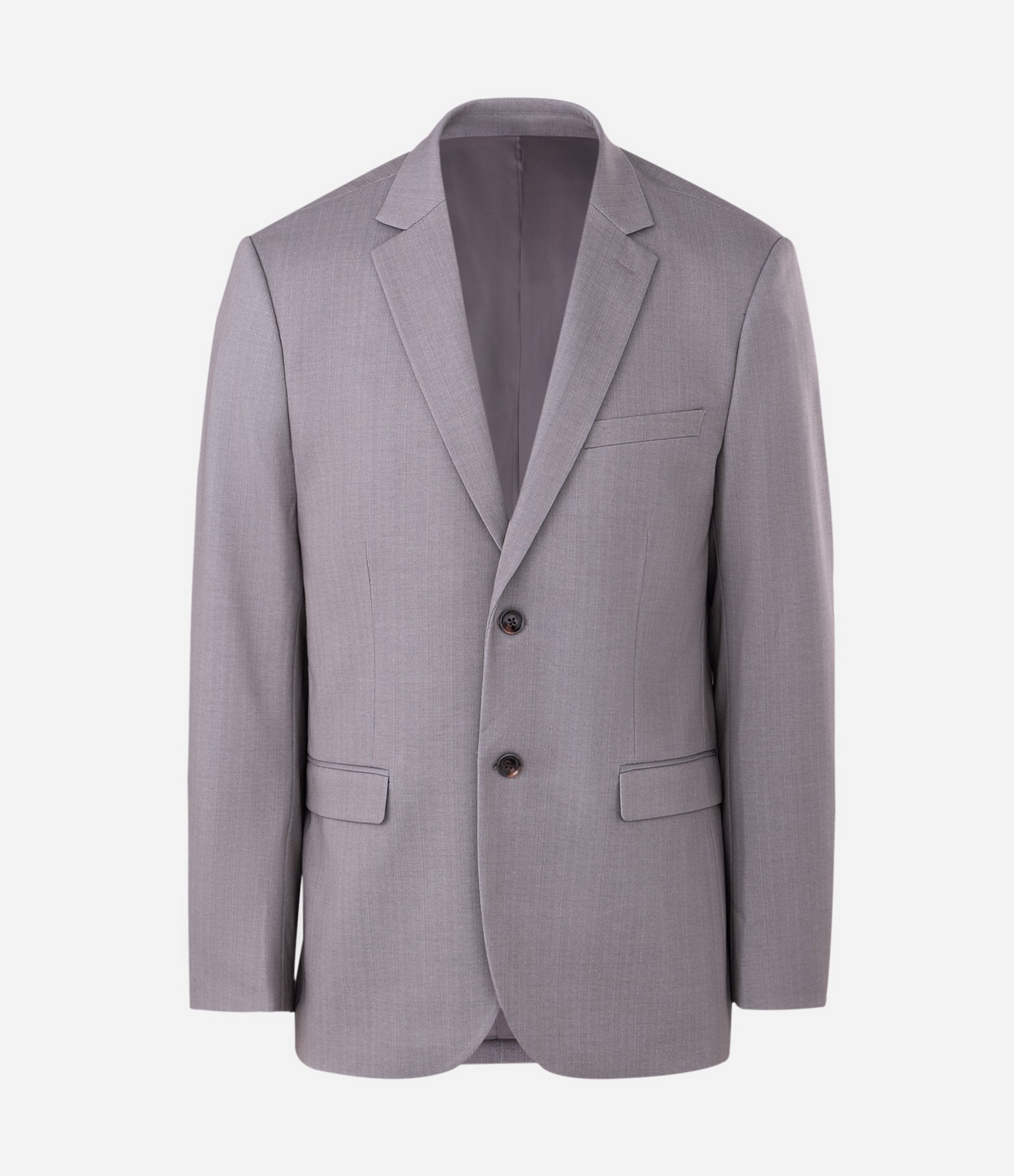 Paletó Slim Alfaiatado com Padronagem Espinha de Peixe Cinza 7