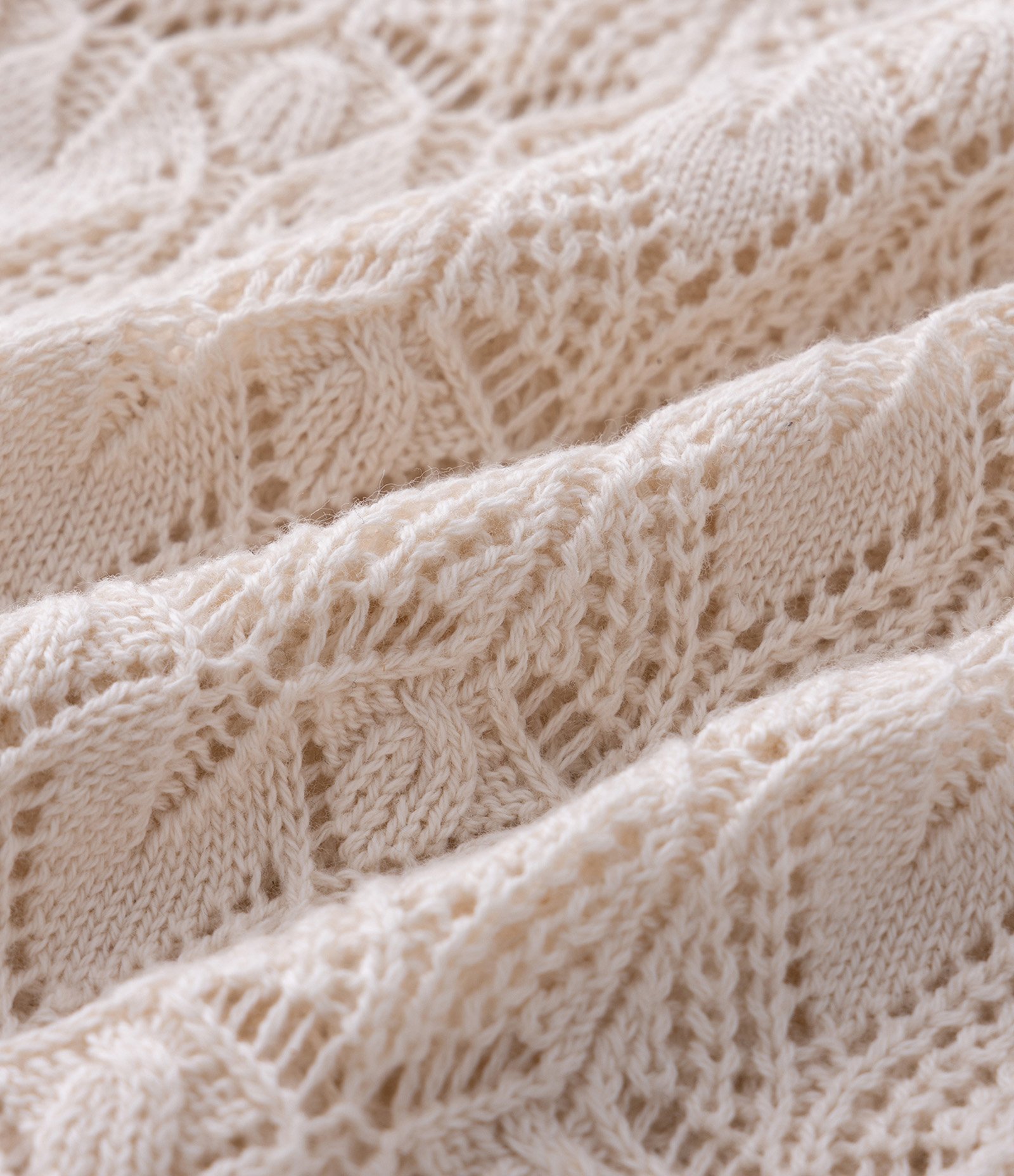 Camisa Polo em Algodão com Textura Off White 7