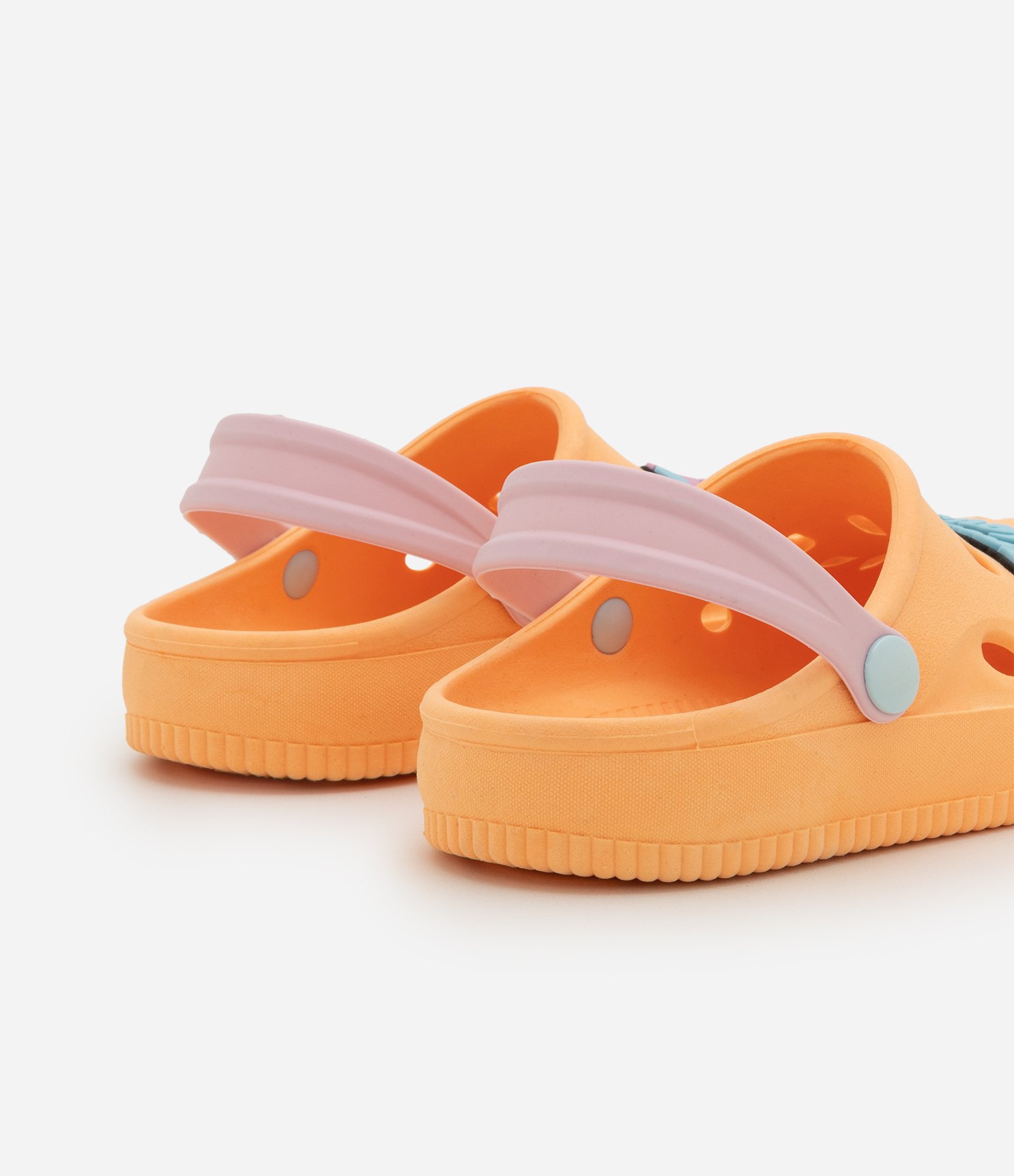 Sandália Infantil Babuche com Patcs Laço e Minnie Mouse - Tam 29 ao 35 Laranja 2